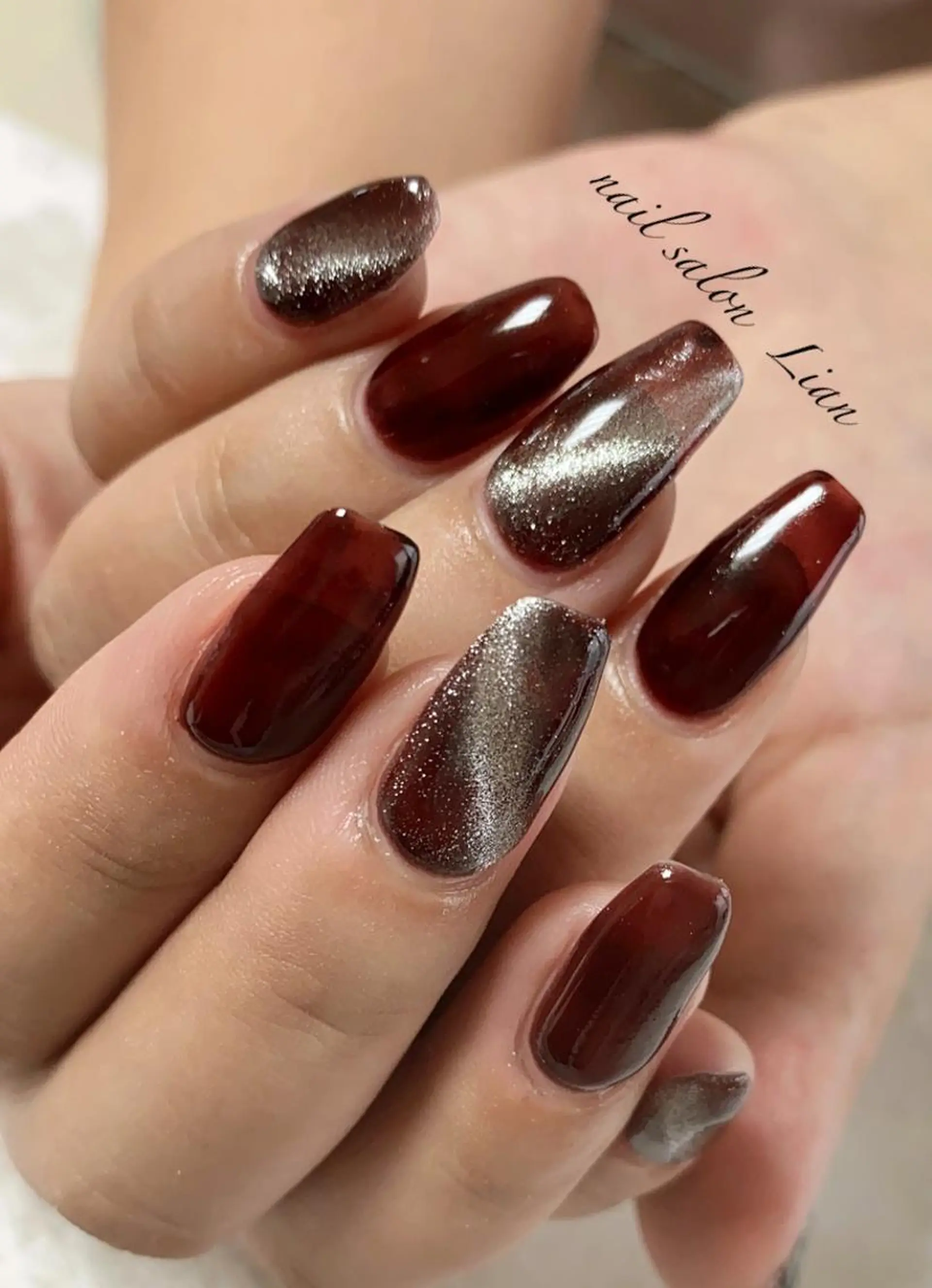 ロング ネイル Lian所属・nail salon Lianのマツエク・マツパデザイン