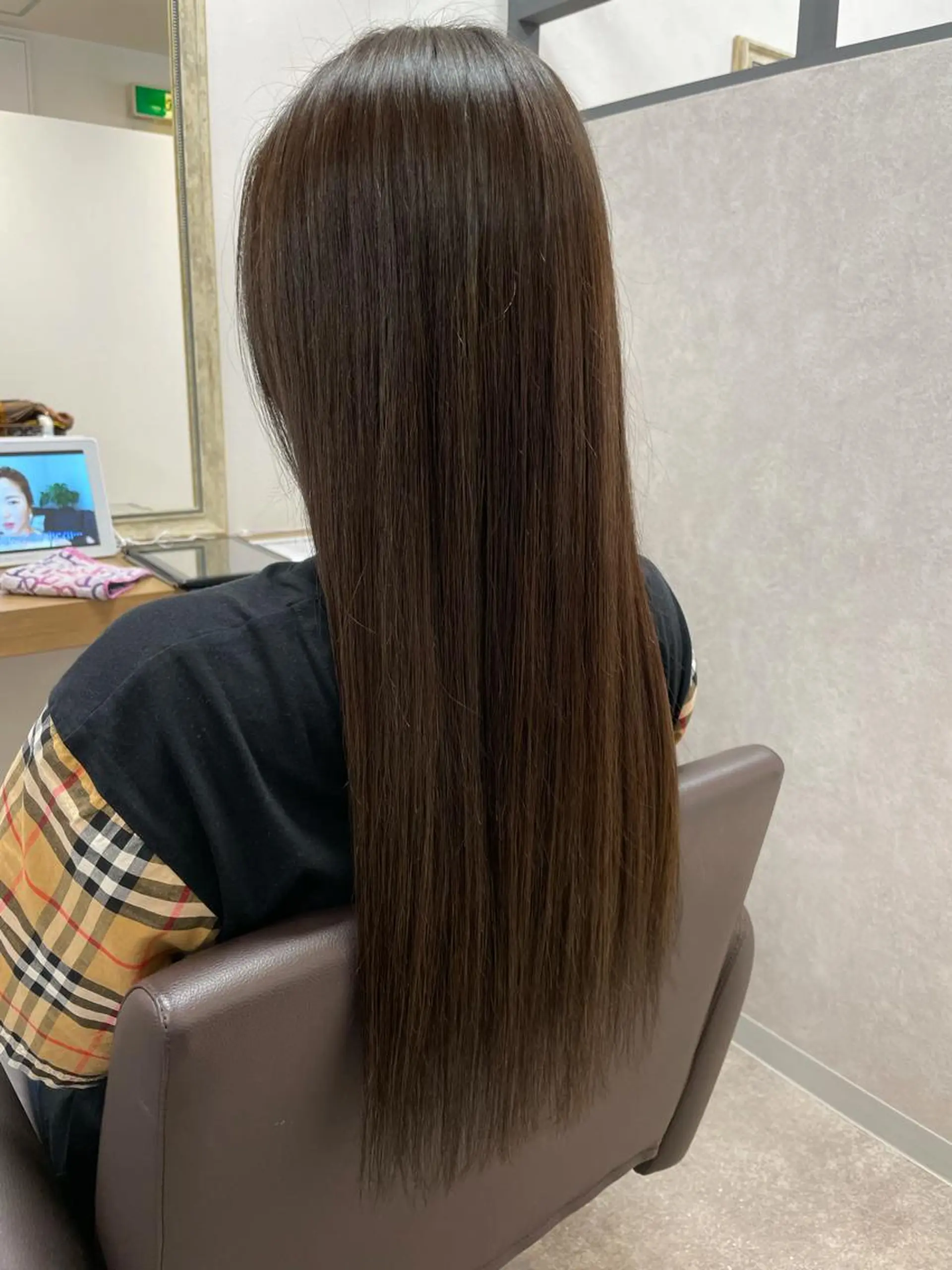 ロング カラー 髪質改善×METEO 店長 貞松直也のヘアスタイル