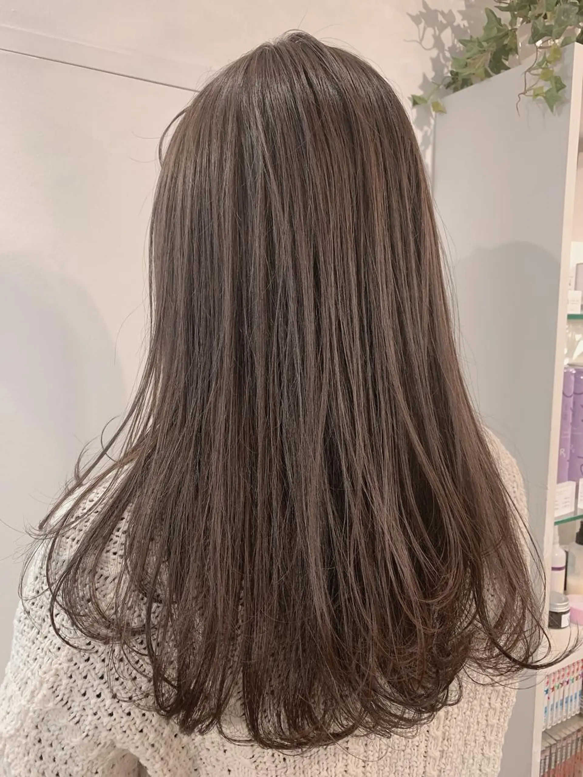 ロング カラー エンドウ　ミノリ🤎 /半個室/レイヤーのヘアスタイル