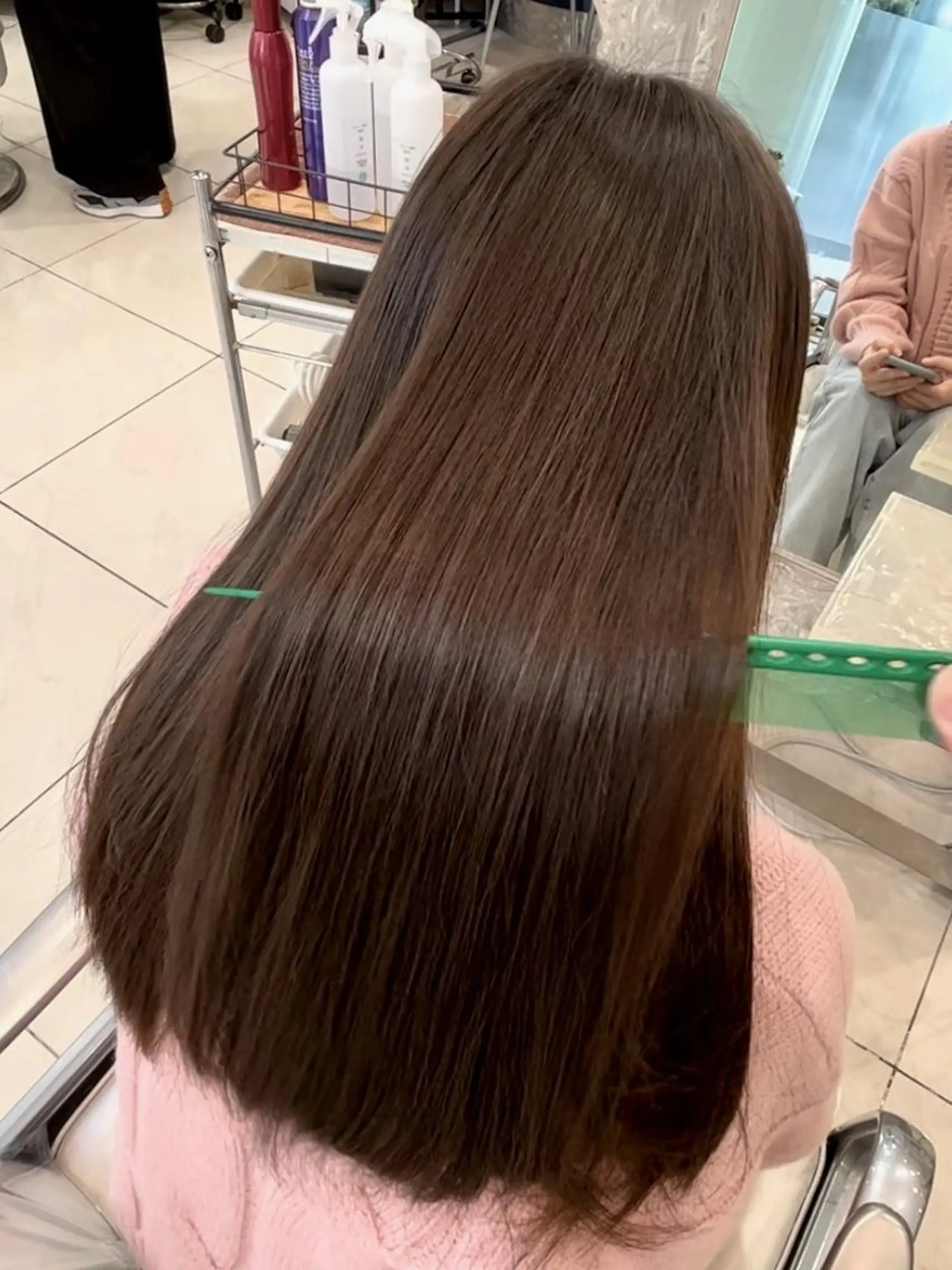 ロング 縮毛矯正 正木 隆晟のヘアスタイル