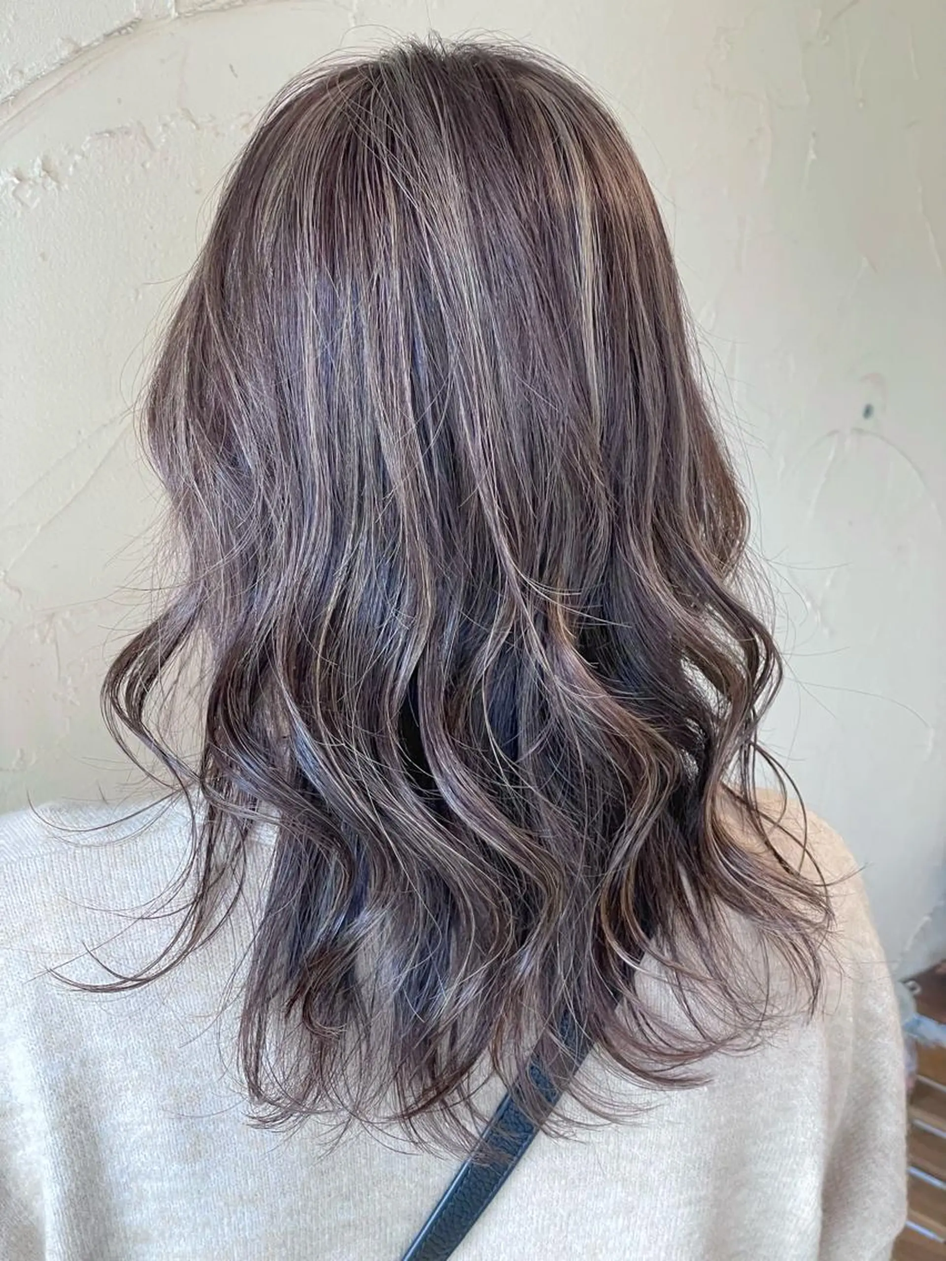 ロング カラー ハイライトカラー ハイライト メンズ特化/パーマ指 名No.1/百瀬太郎のヘアスタイル