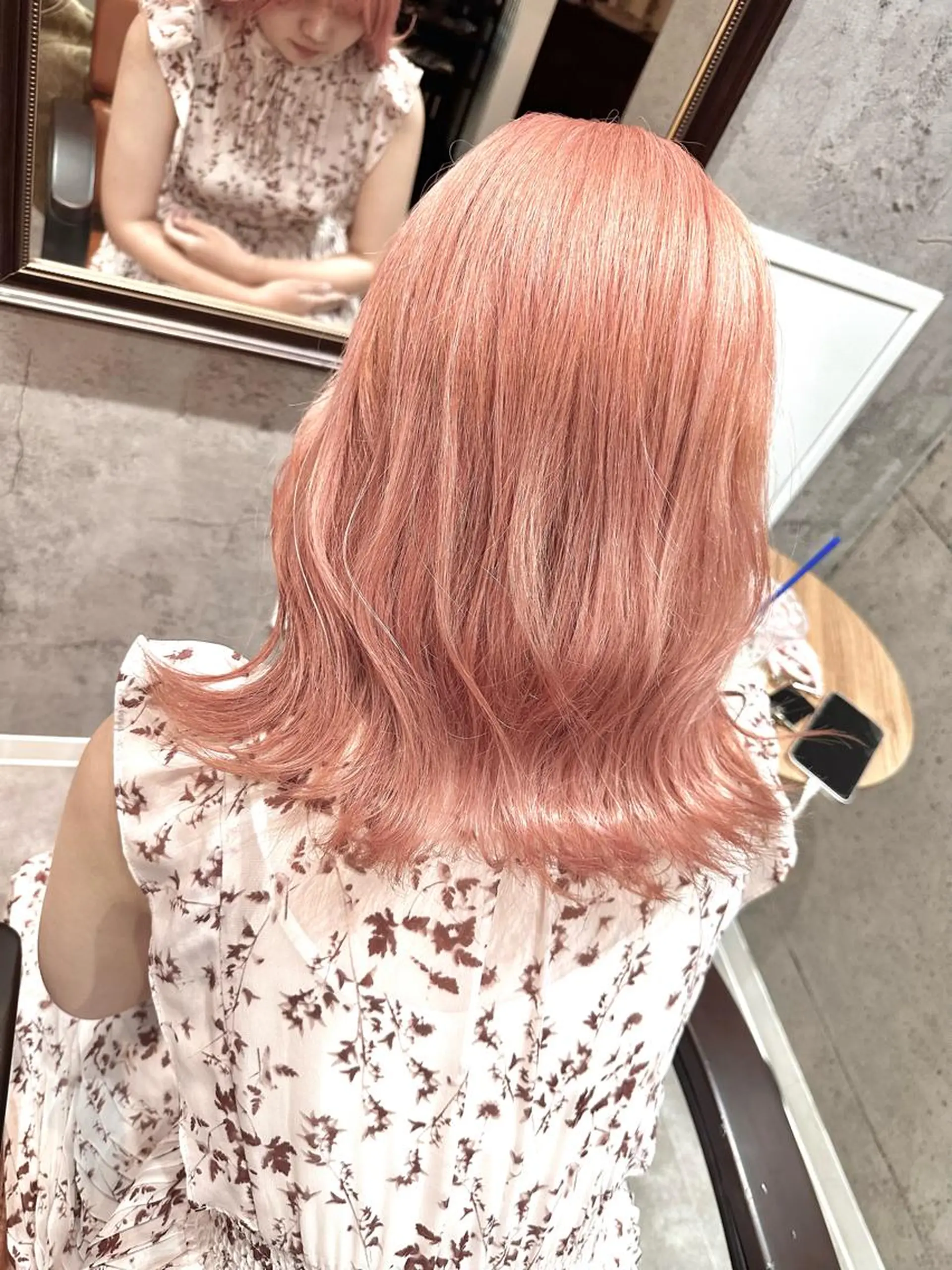 ミディアム ヘアカラー 🔷ブリーチバレイヤ ージュ🔷飯野達也のヘアスタイル