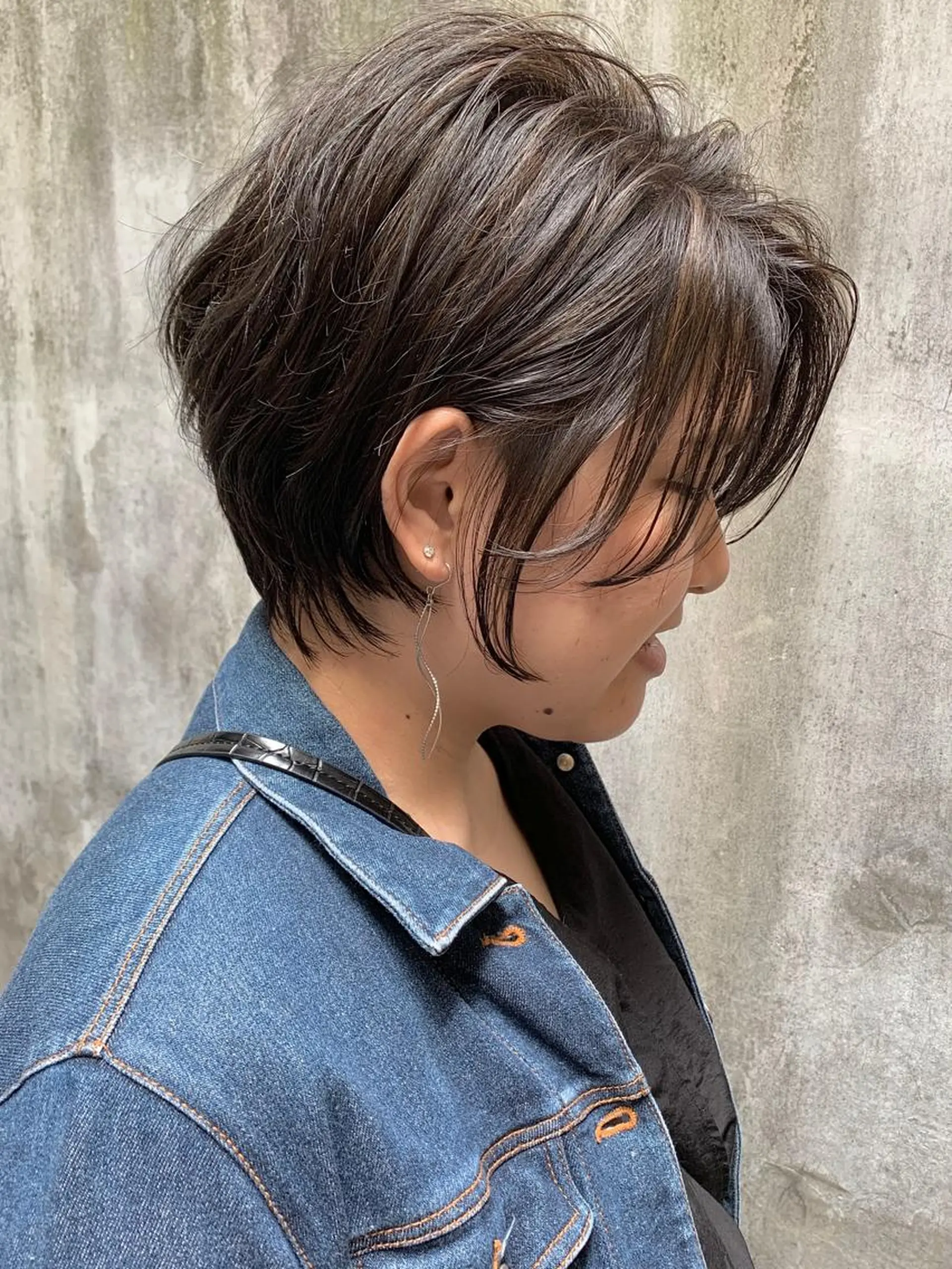 ショート カット ヘアカラー トリートメント 髪質改善will hairdesignのヘアスタイル