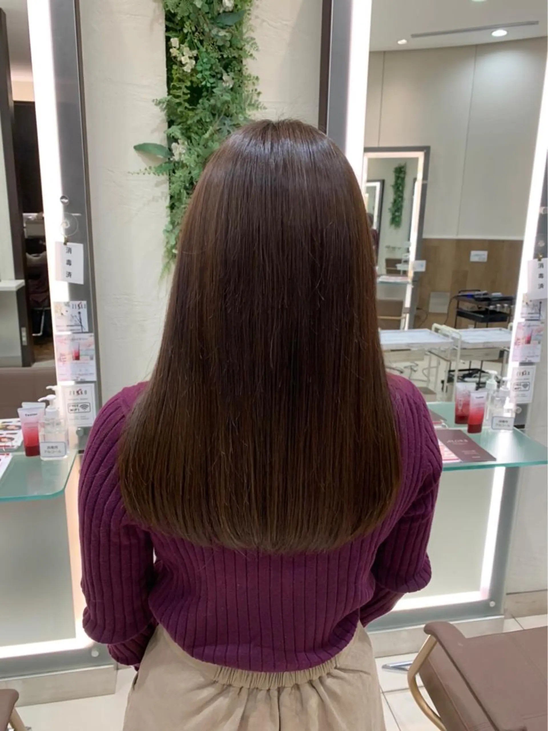 ロング カラー ロング トリートメント ✨髪質改善矯正× ブリーチ✨YU-KIのヘアスタイル