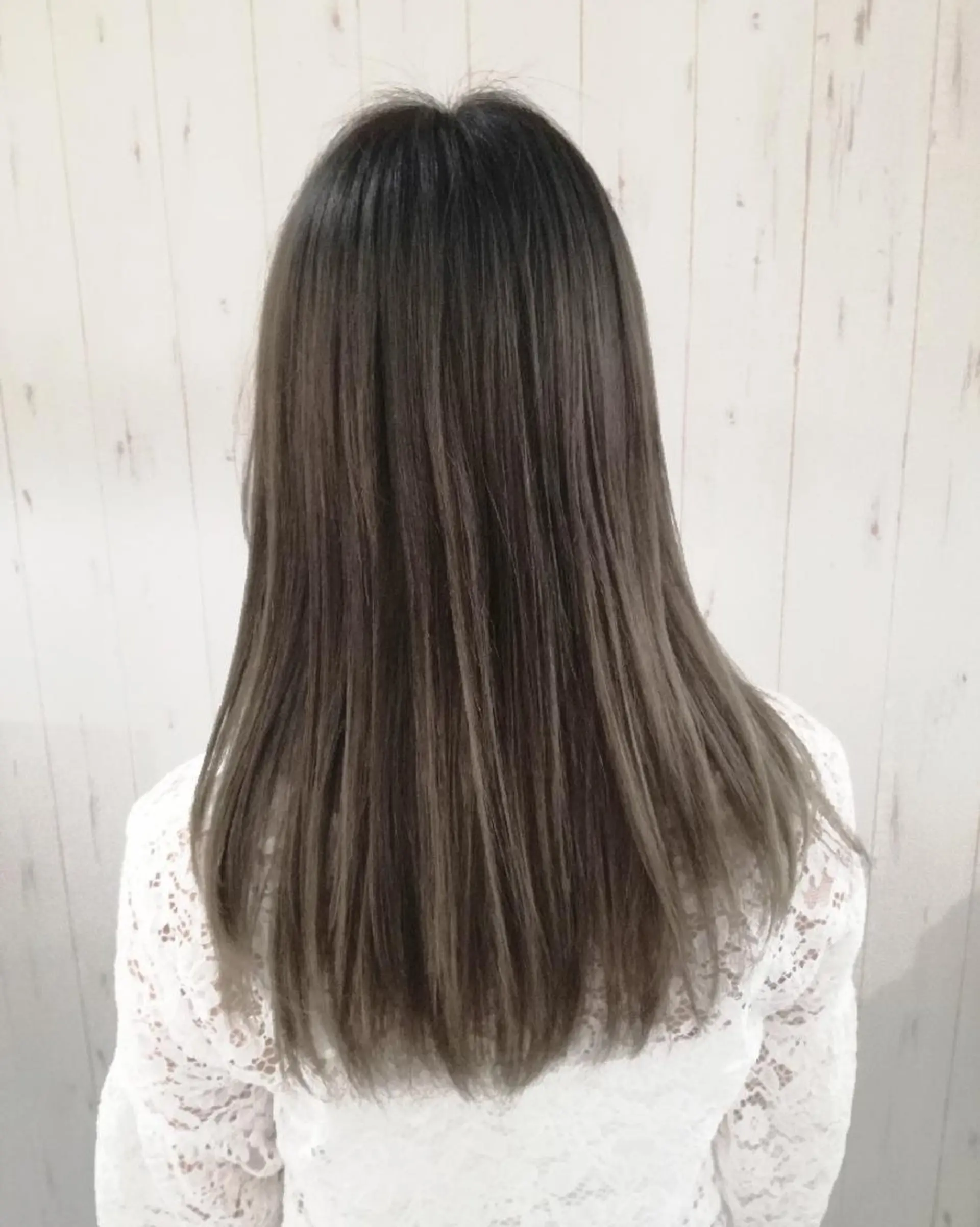 ロング カラー グラデーションカラー 西川 敏夫のヘアスタイル