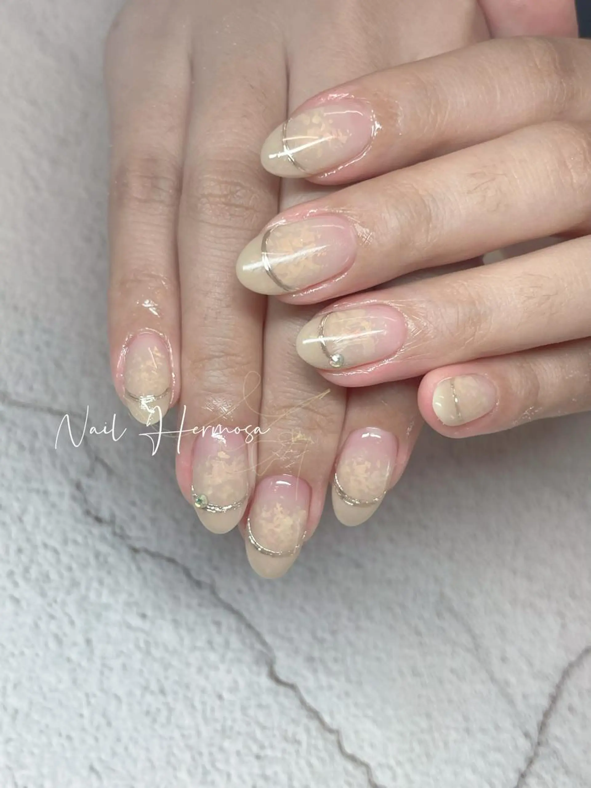 ネイル 桜ネイル 長さ出し フラッシュネイル フラワーネイル フットネイル ハンドネイル ネイル エルモサのネイルデザイン