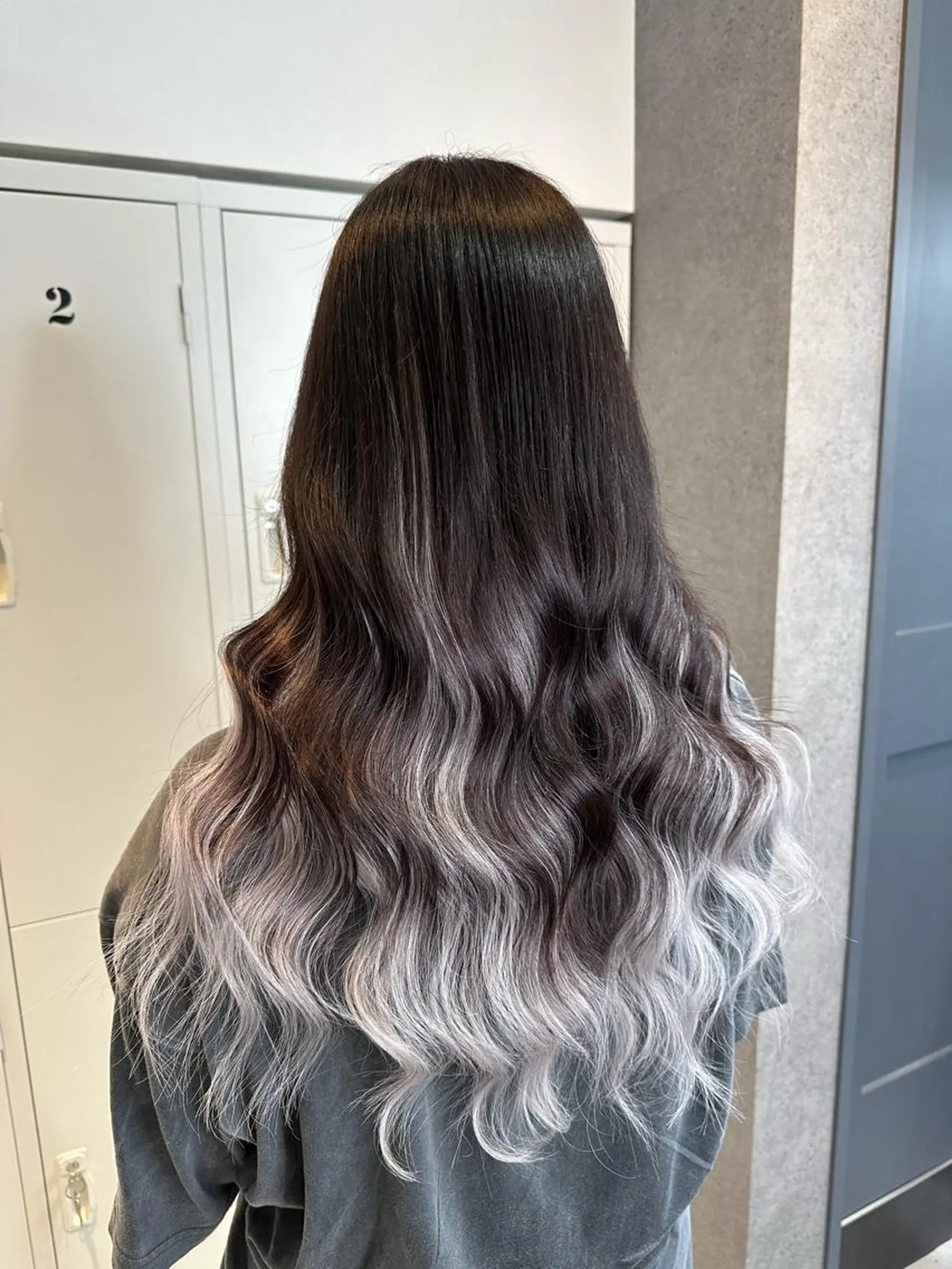 セミロング カラー シールエクステ エクステ ヘアカラー トリートメント エクステ KEISUKE/ 艶カラー🧡エクステのヘアスタイル