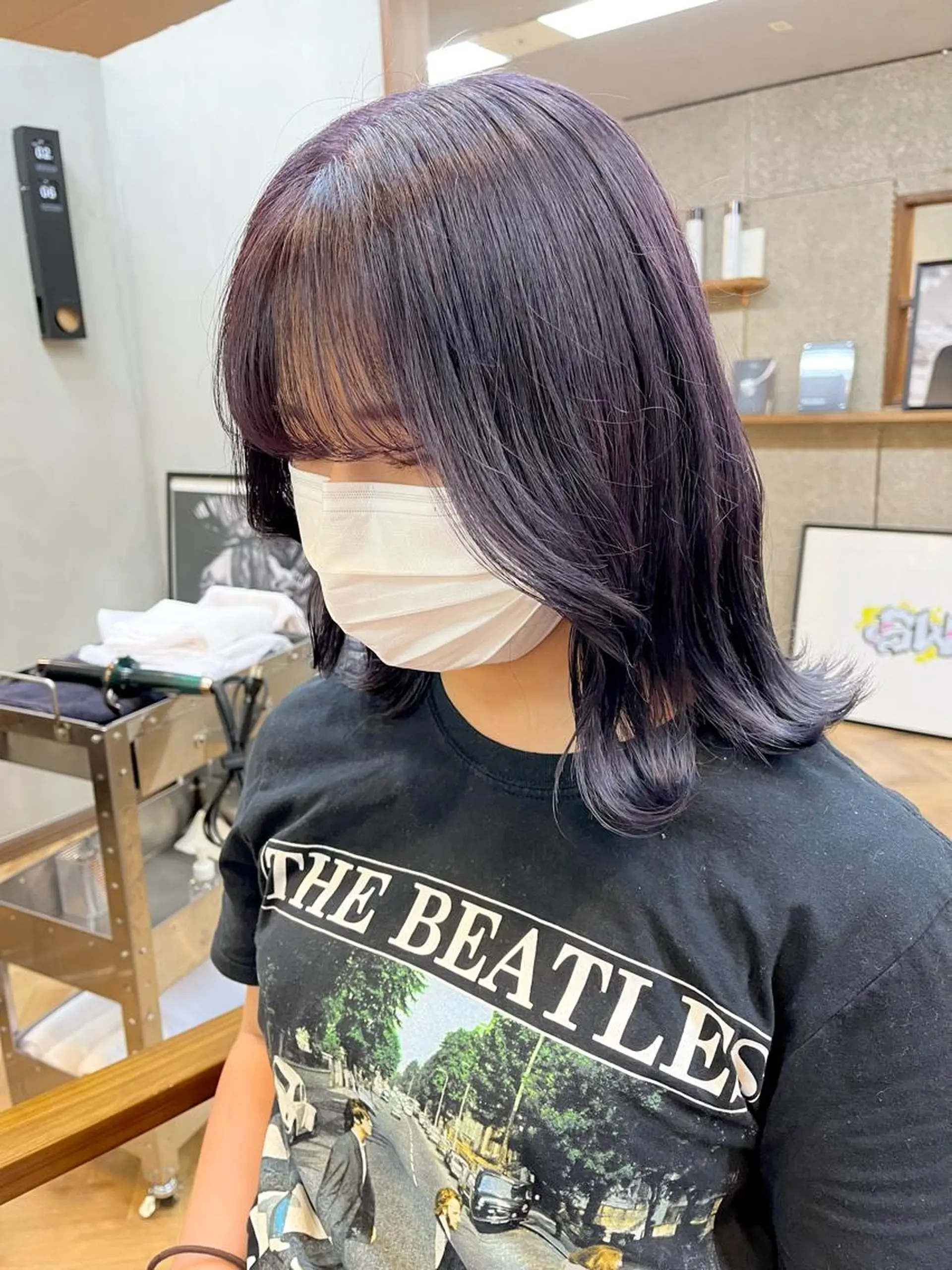 ミディアム カラー esu西梅田所属・ena/ブリーチなし 透明感・レイヤー🎀のヘアスタイル