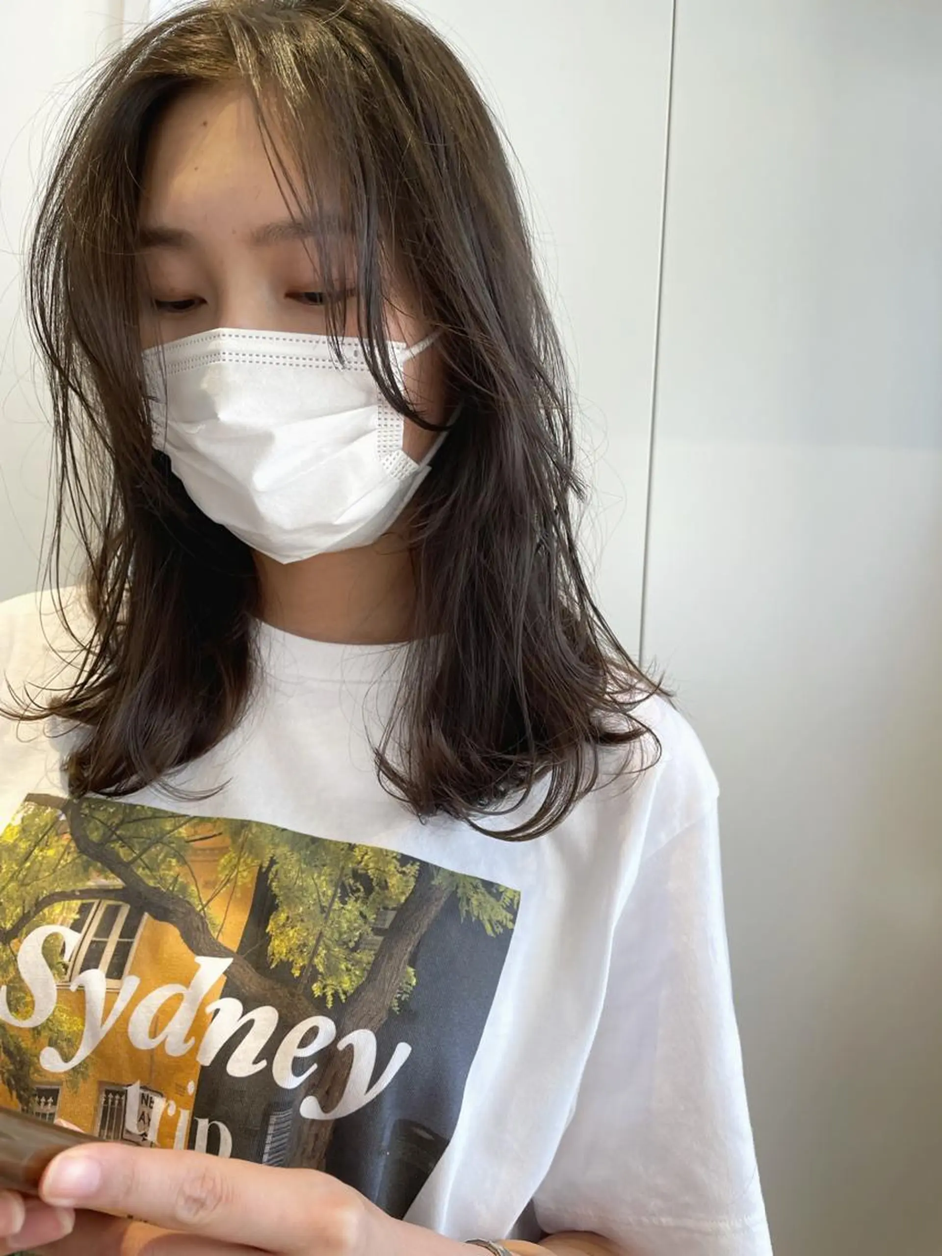 ミディアム パーマ 美容室Violet所属・伊藤 ひかりのヘアスタイル