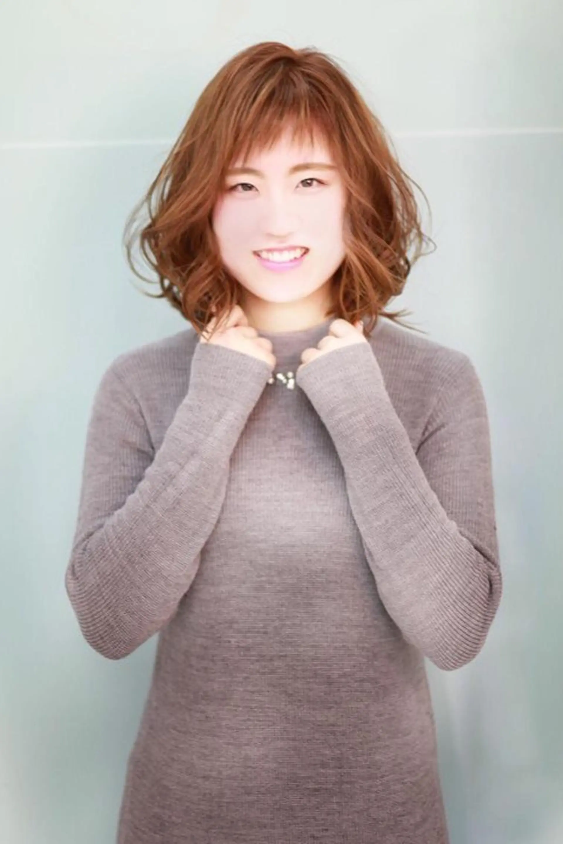 ミディアム カラー 髪質改善のプロ✨りな さんのヘアスタイル