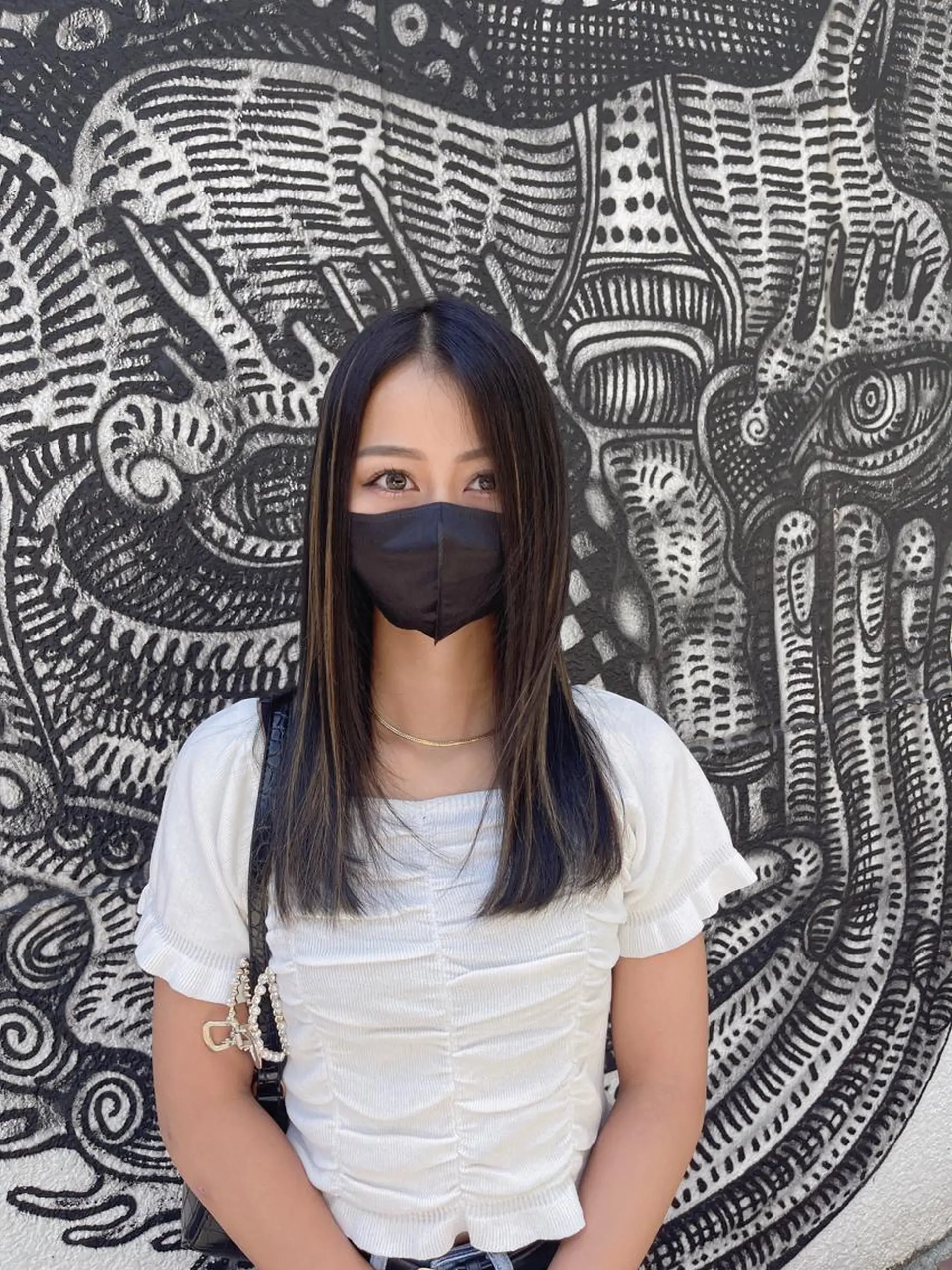 ロング カラー ヘアアレンジ メッシュ エクステ haco+所属・🌈派手髪エクステ ブレイズ🌈ひろとのヘアスタイル