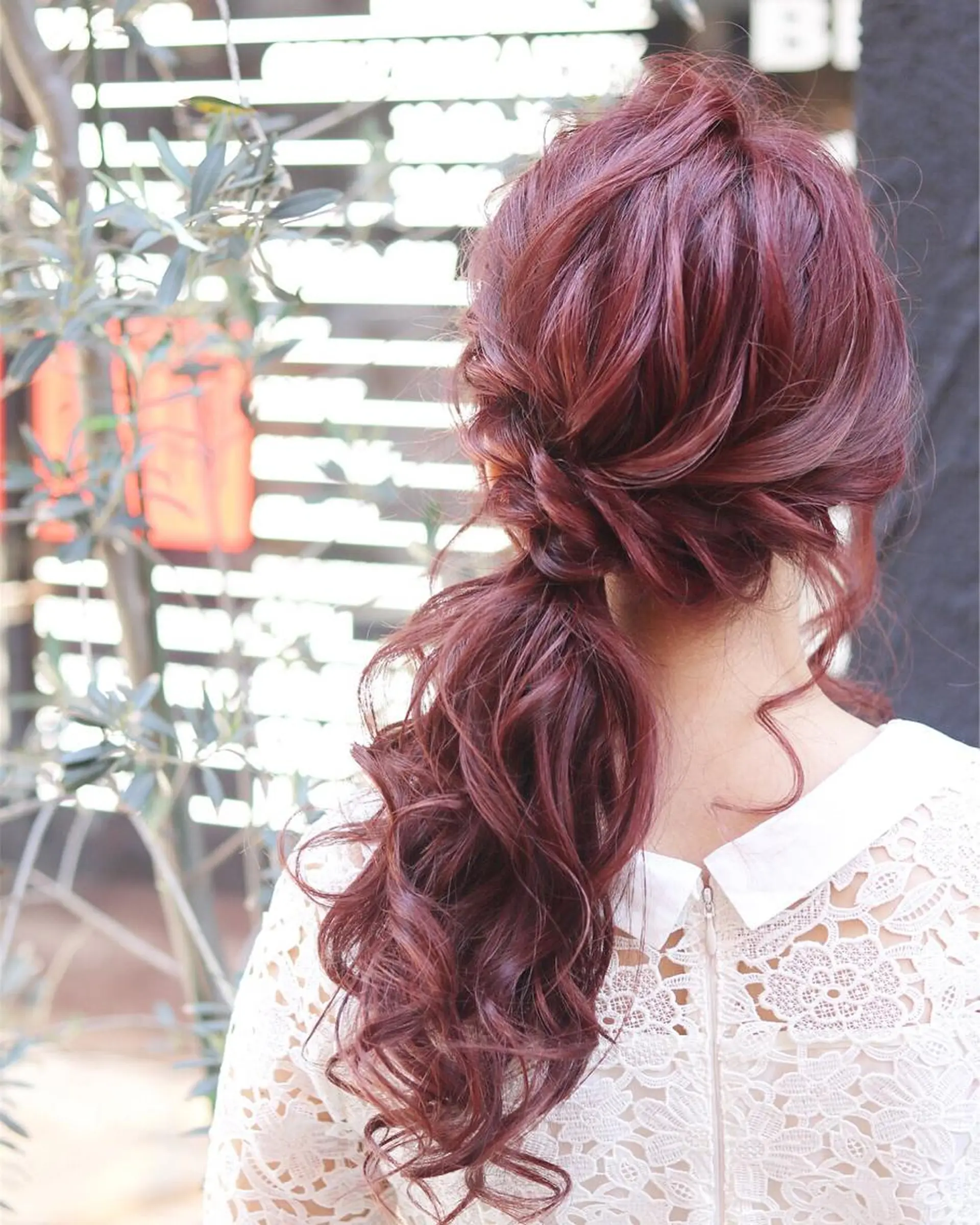 ロング カラー ヘアアレンジ メンズパーマ特化🏅 中村　凌のヘアスタイル