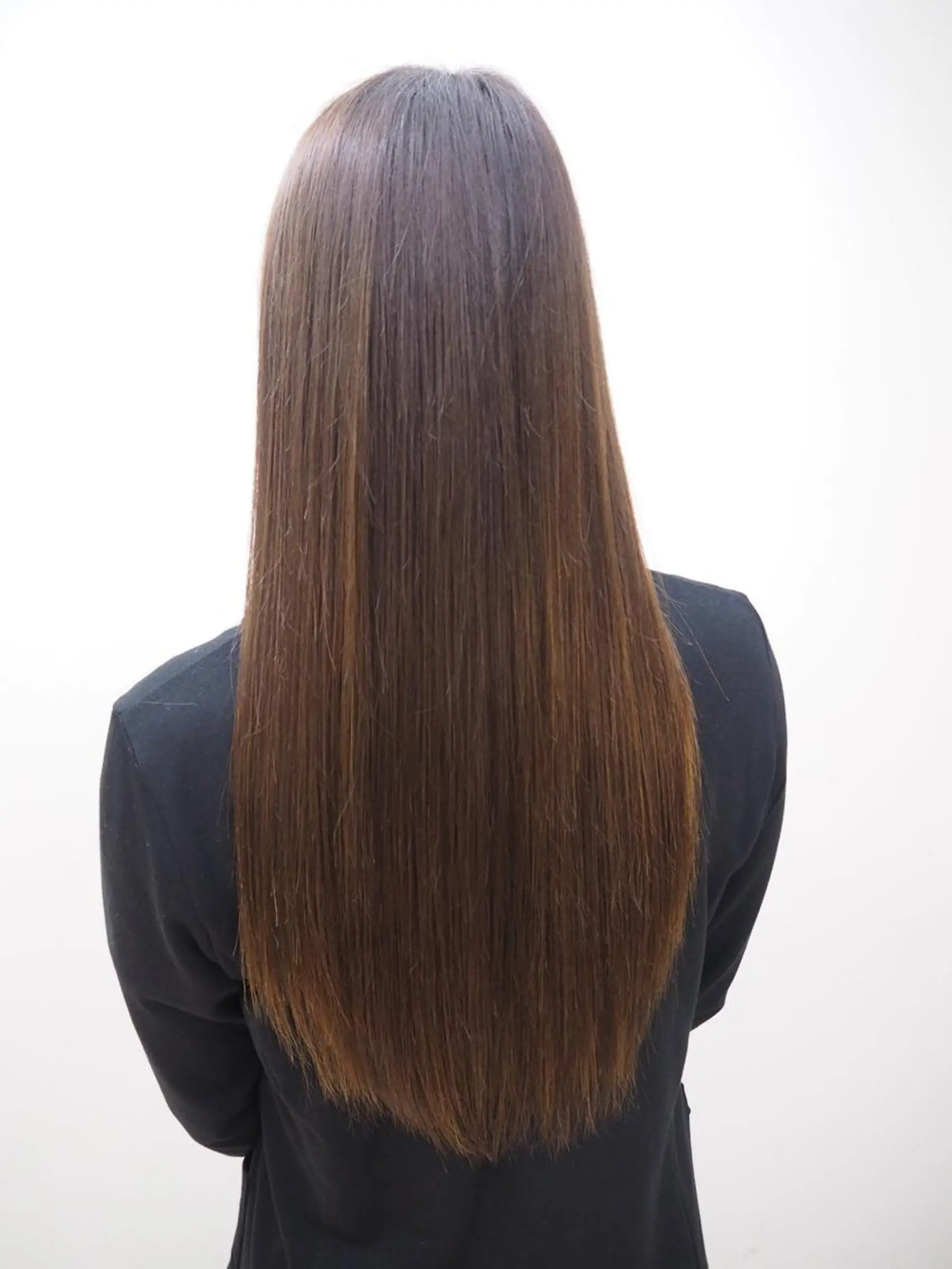 ロング カラー 永岡 鉄平のヘアスタイル