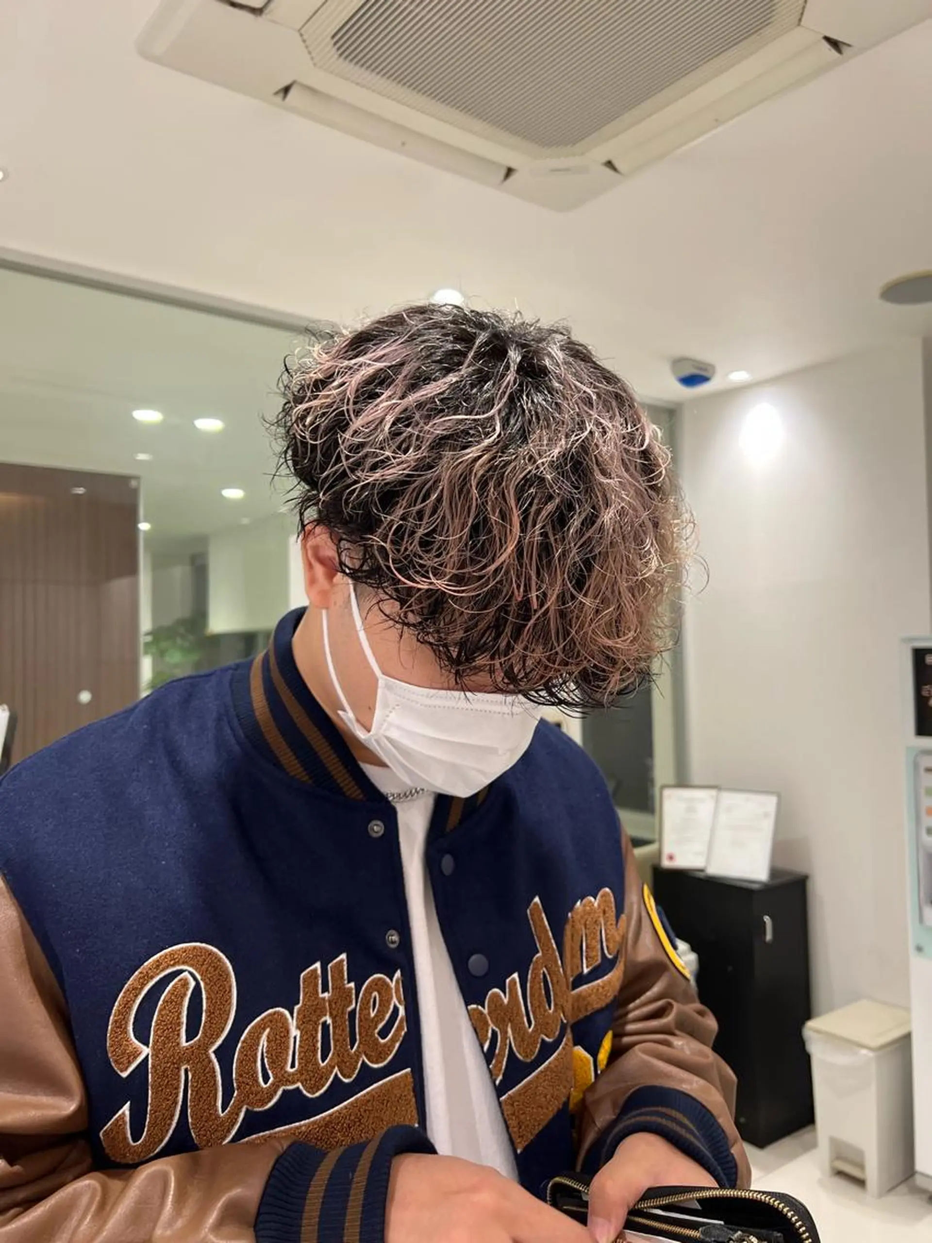 ショート パーマ メンズ/韓国レイヤー /縮毛矯正/📍爽太のヘアスタイル