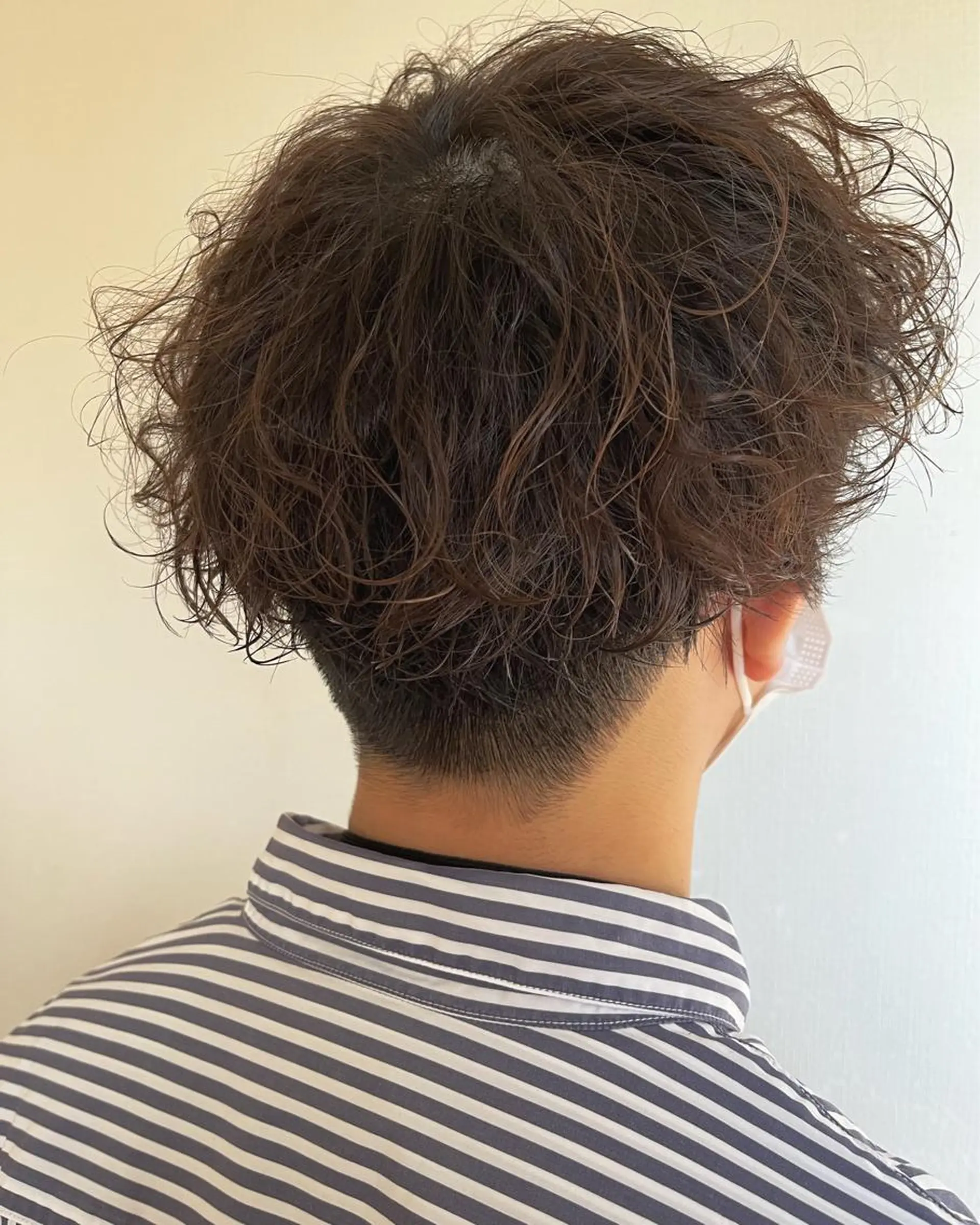パーマ メンズ 狩野 くるみのヘアスタイル