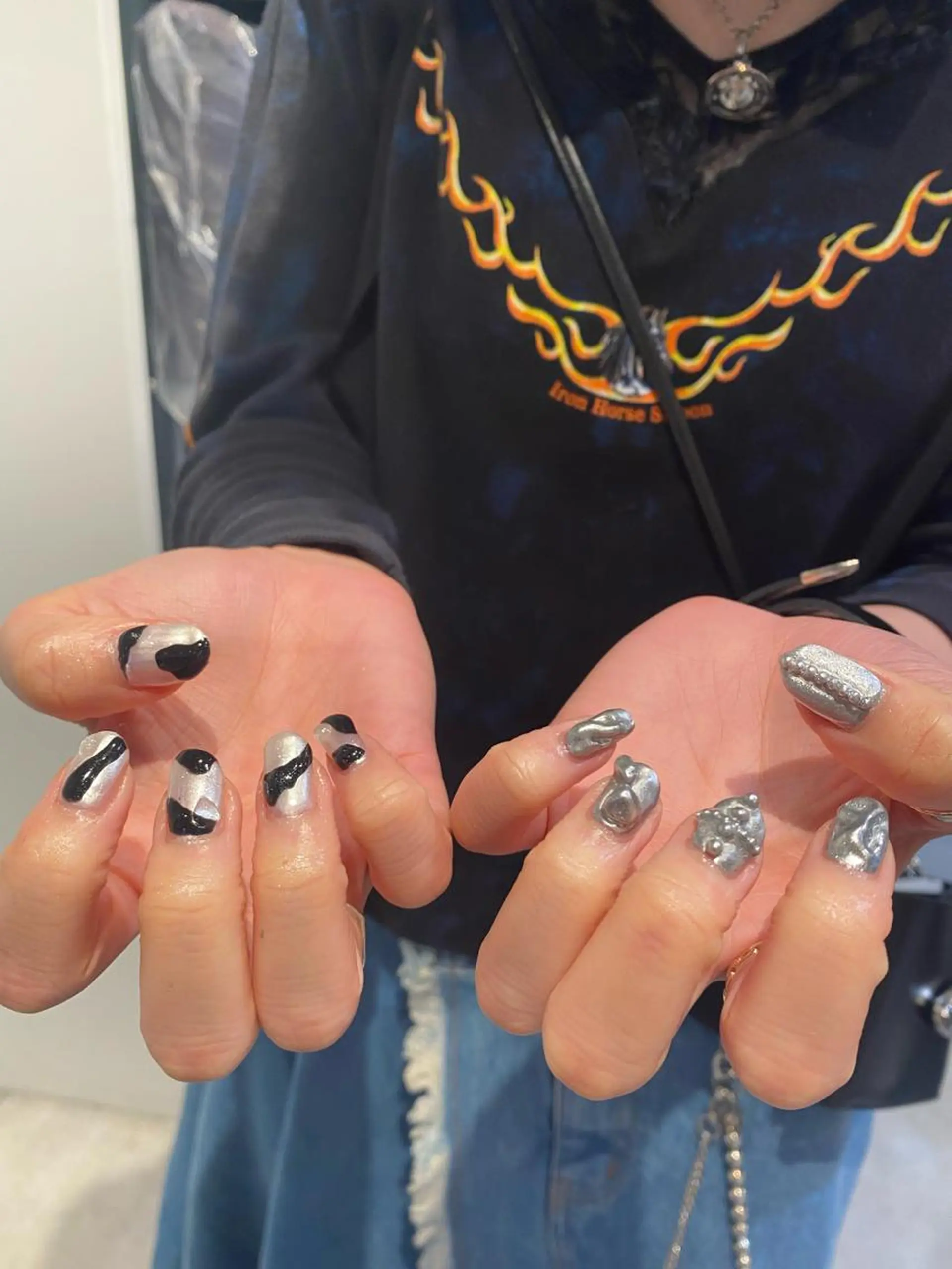 ネイル AO所属・RISAKO 艶髪モテヘア🎀府中のヘアスタイル