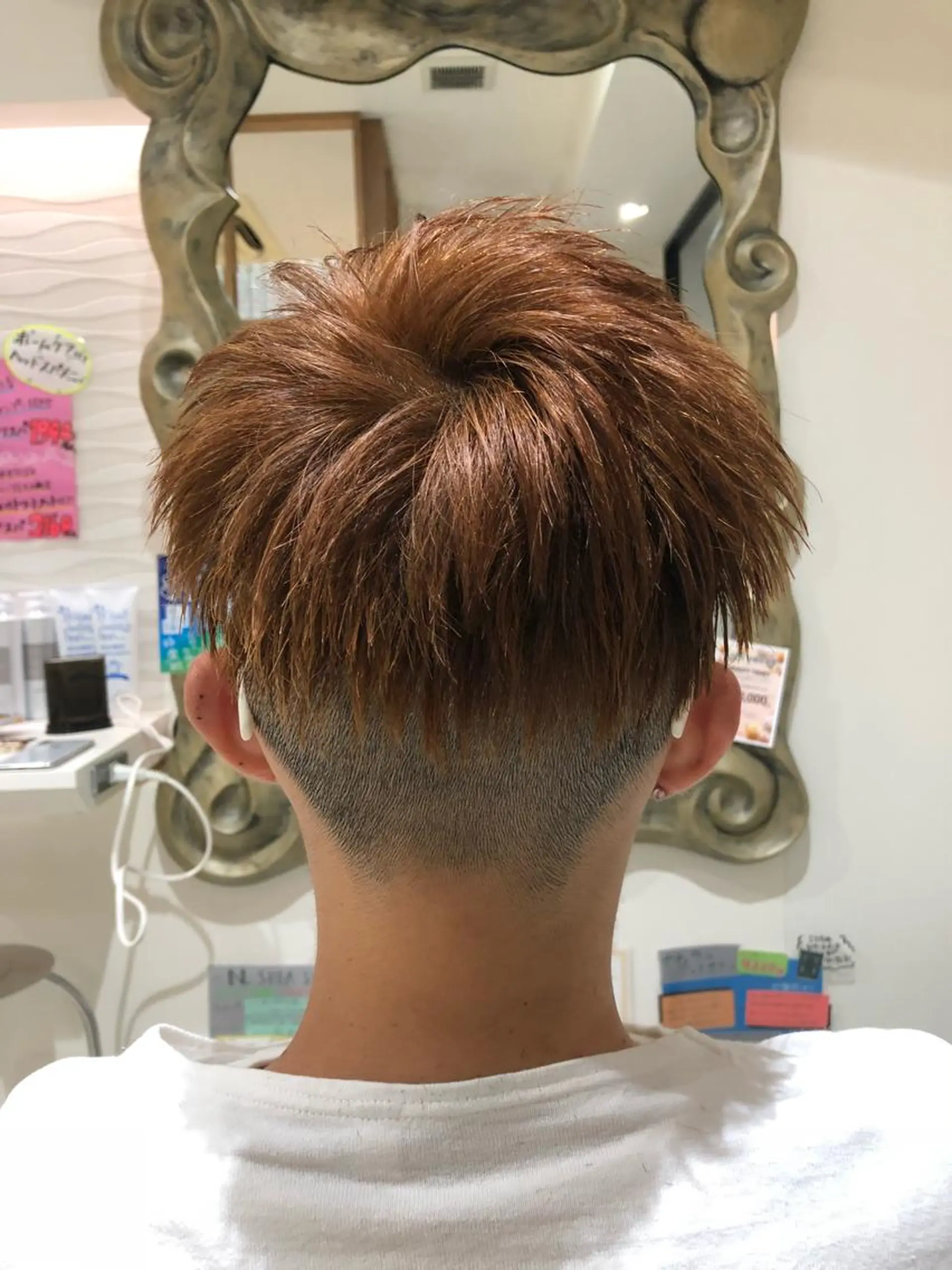 ショート メンズ ヘアケアは お任せ✨✨中田早紀のヘアスタイル