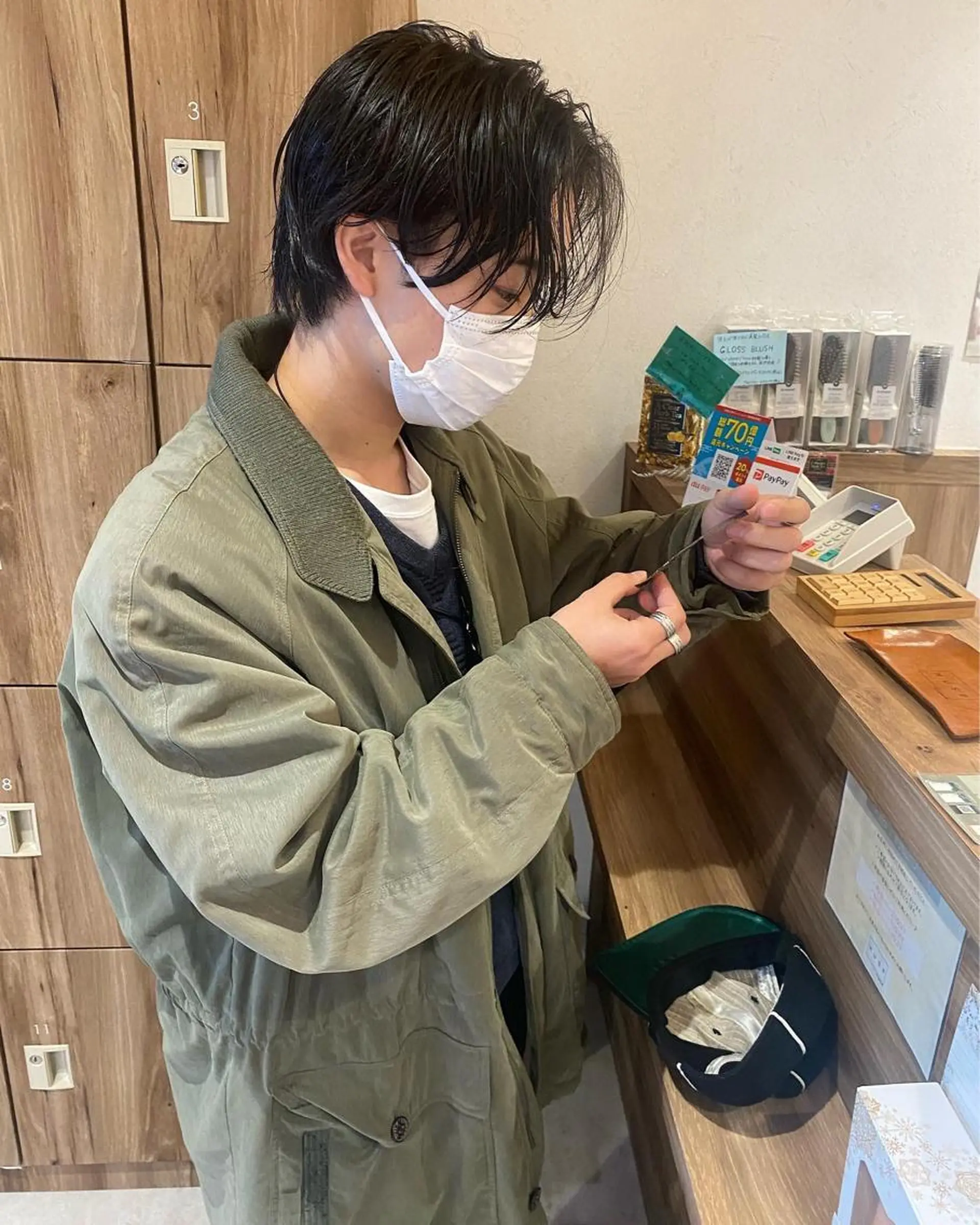 メンズ カット パーマ指名No1 /namiのヘアスタイル