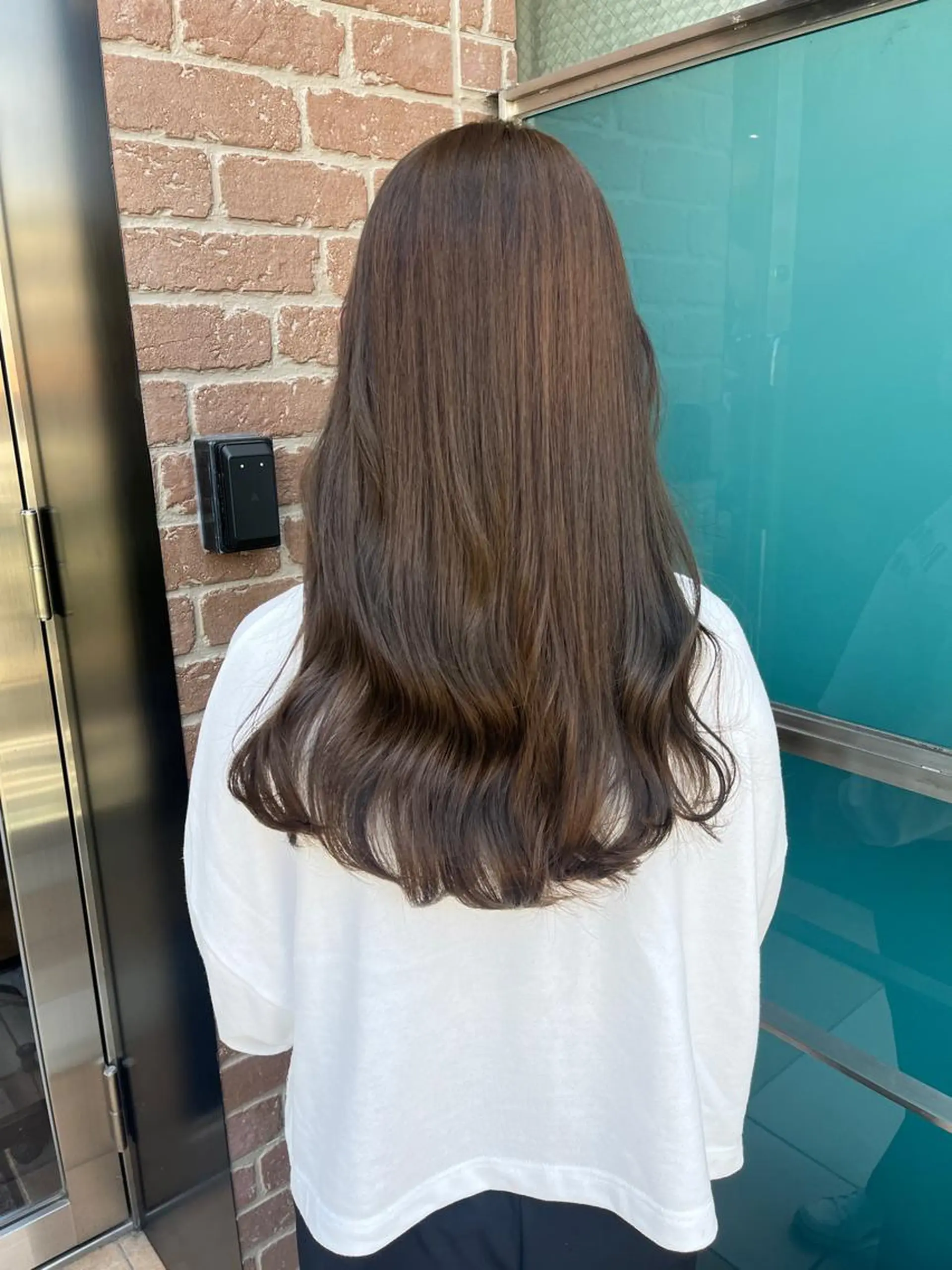 ロング カラー パーマ ヘアアレンジ メンズ キッズ ネイル マツエク・マツパ アイブロウ メンズハイライト メンズパーマ ブラウンカラー ケアカラー 透明感カラー ヘアカラー times salon名駅所属・久木原 ゆりのヘアスタイル