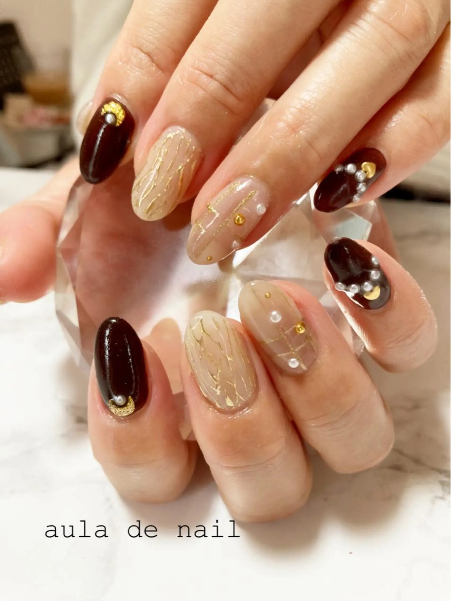 ネイル ハンドネイル auladenail アウラデネイルのネイルデザイン
