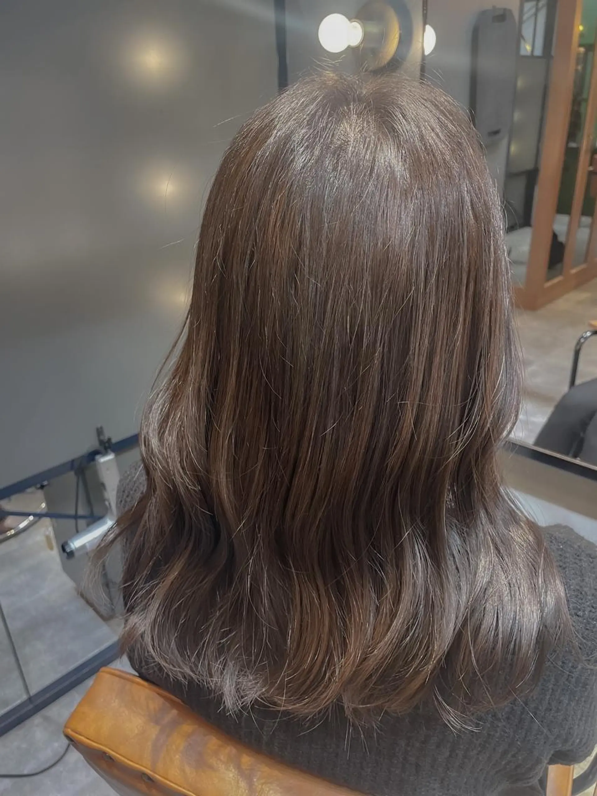 カラー グレージュ カット ヘアカラー トリートメント INCE HAIR ひらい なつきのヘアスタイル