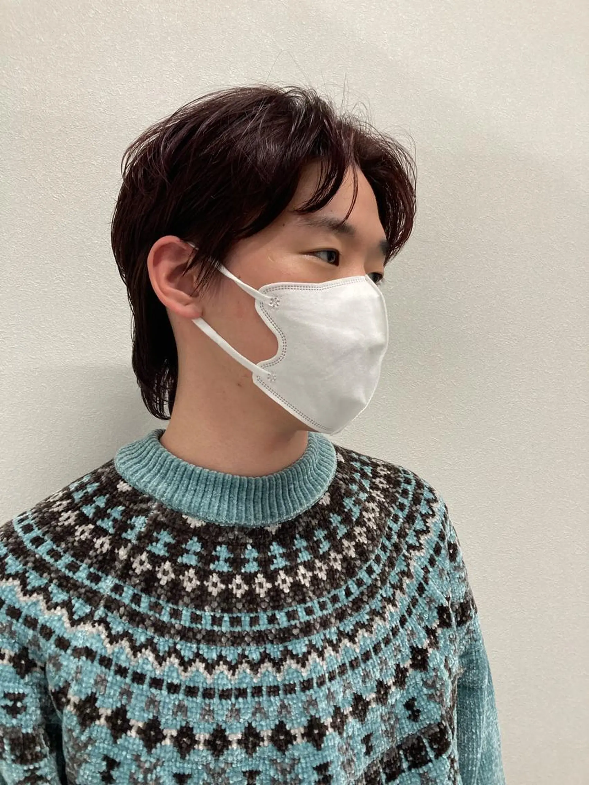 パーマ メンズ カット パーマ Izumi所属・ヨシアキ/パーマ/ ウルフ/ボブ/メンズのヘアスタイル