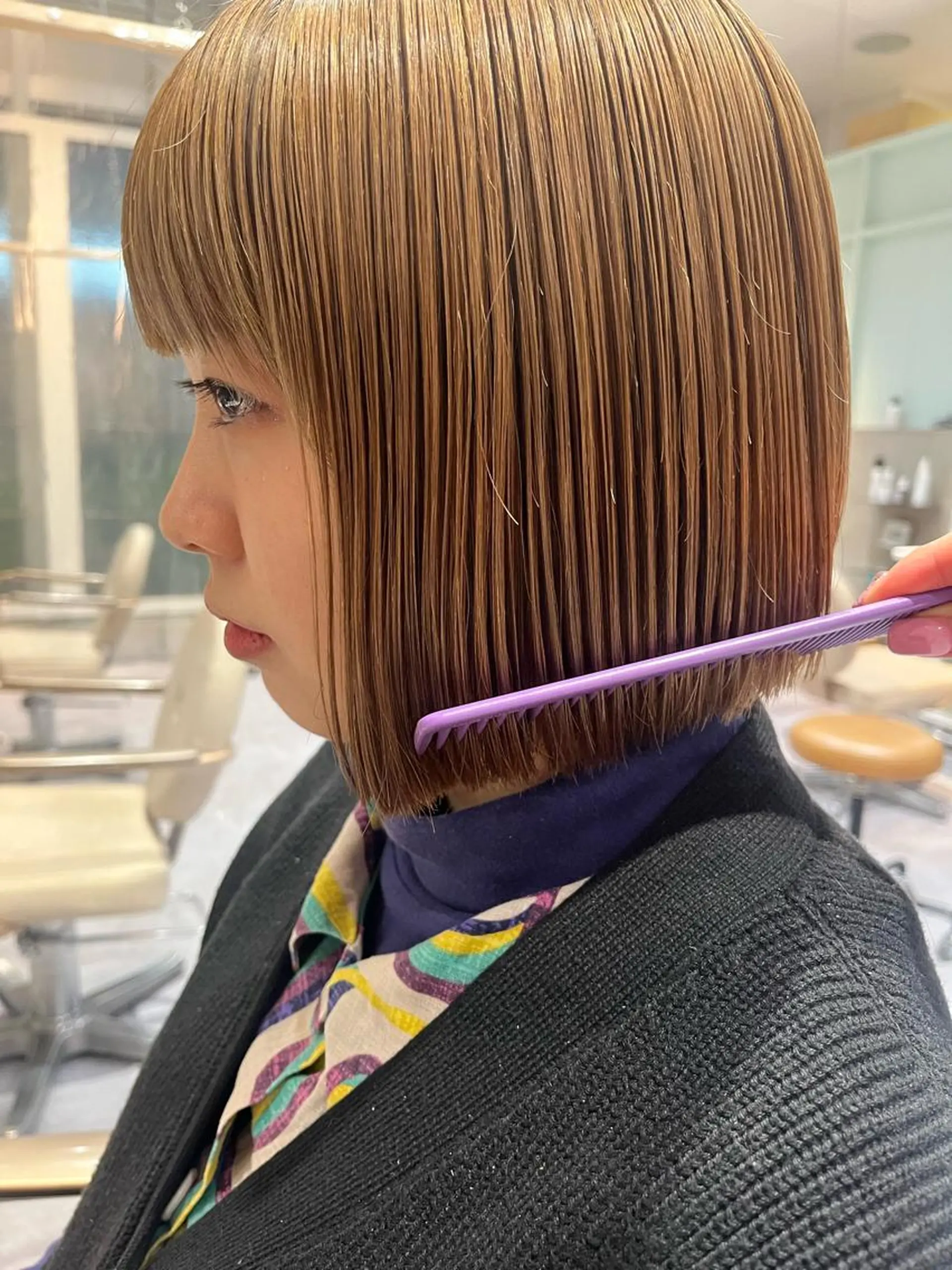 ショート 飯田 愛結のヘアスタイル