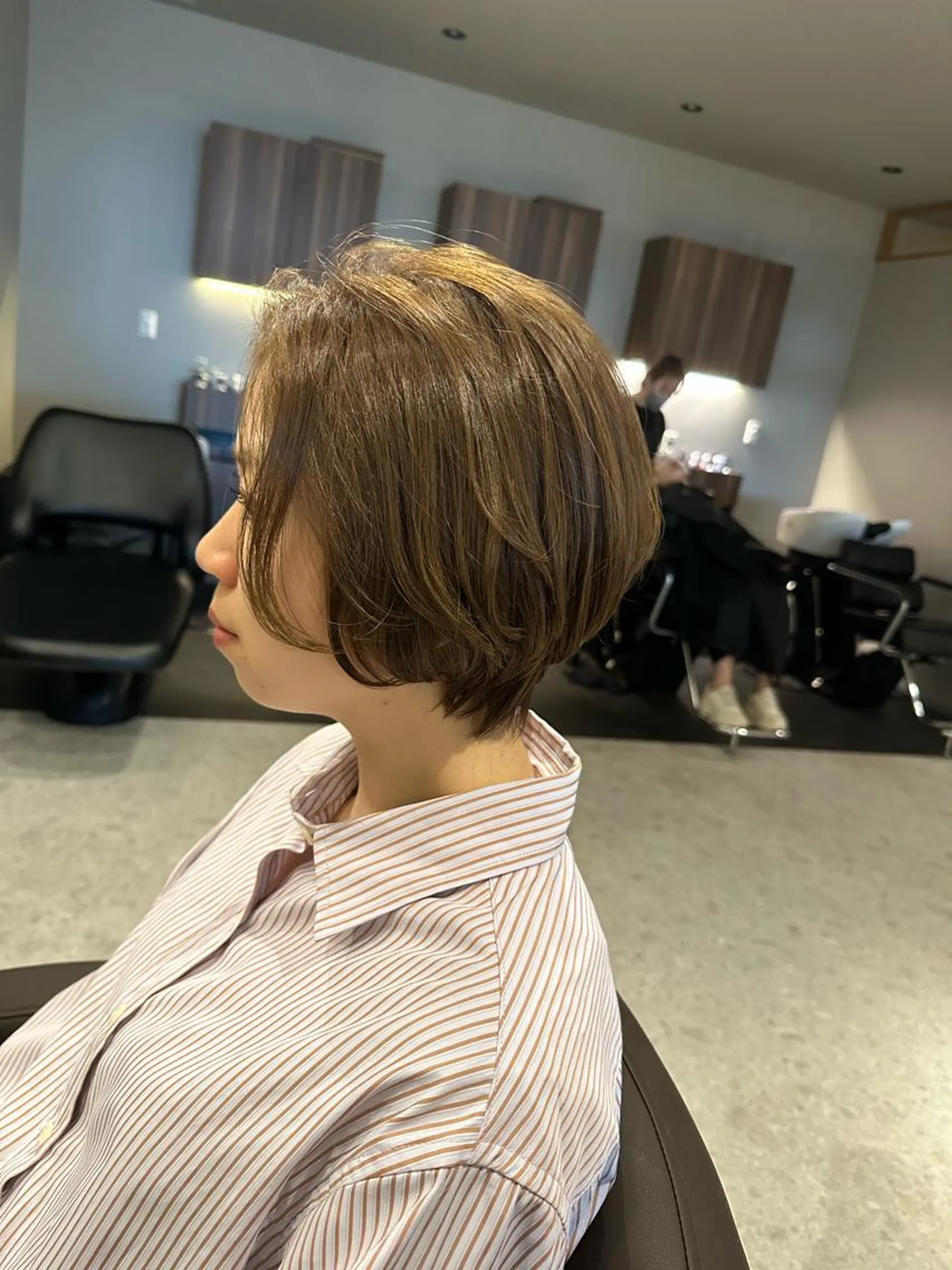 ショート ショートヘア カット ヘアカラー トリートメント Forest. -髪質改善-のヘアスタイル