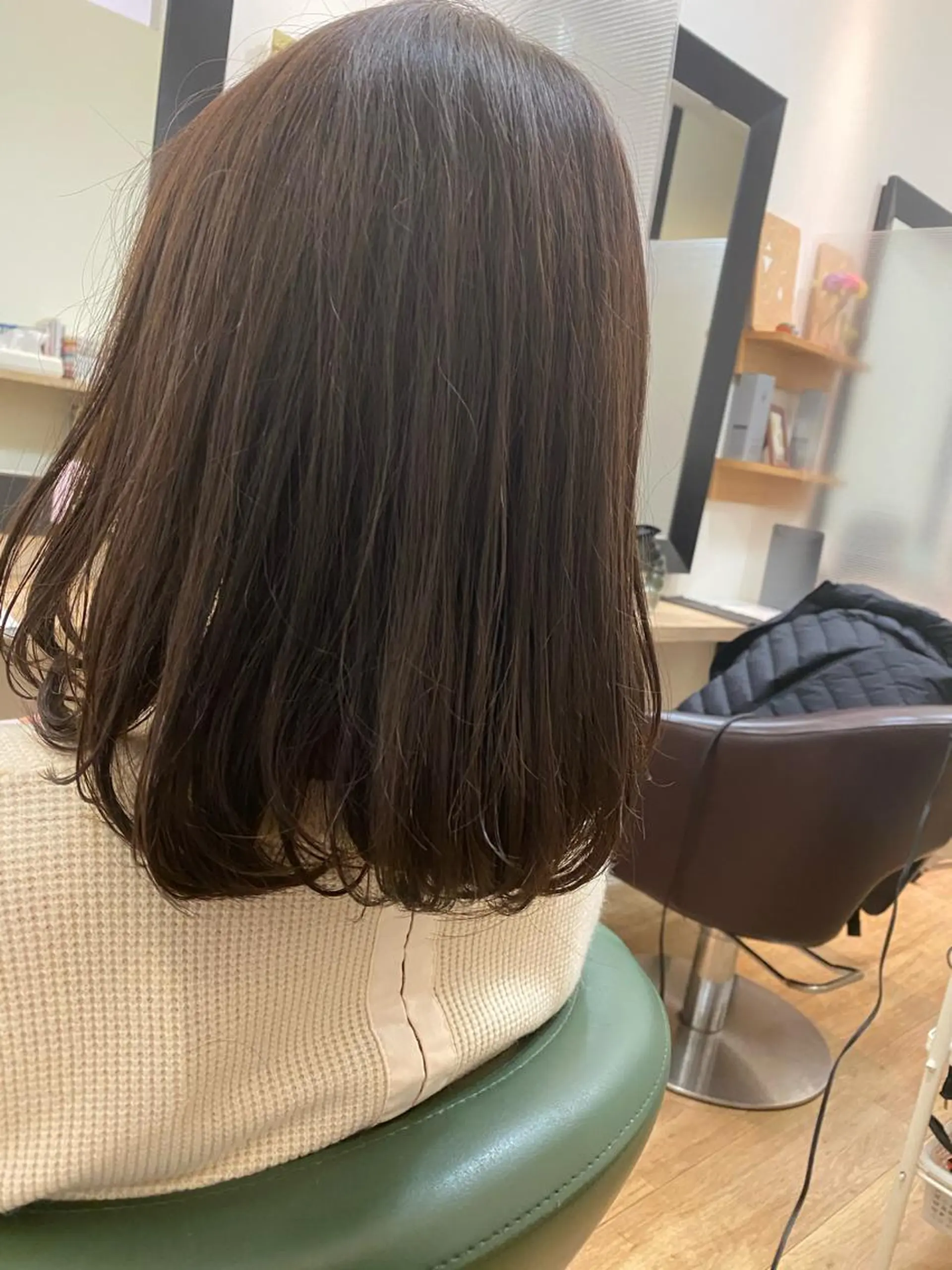 ミディアム カラー ブラウンカラー ラベンダーカラー ナチュラルブラウン オレンジ hair&eyelash Truth所属・Truth上谷綾子/ 名古屋市北区/黒川駅のヘアスタイル