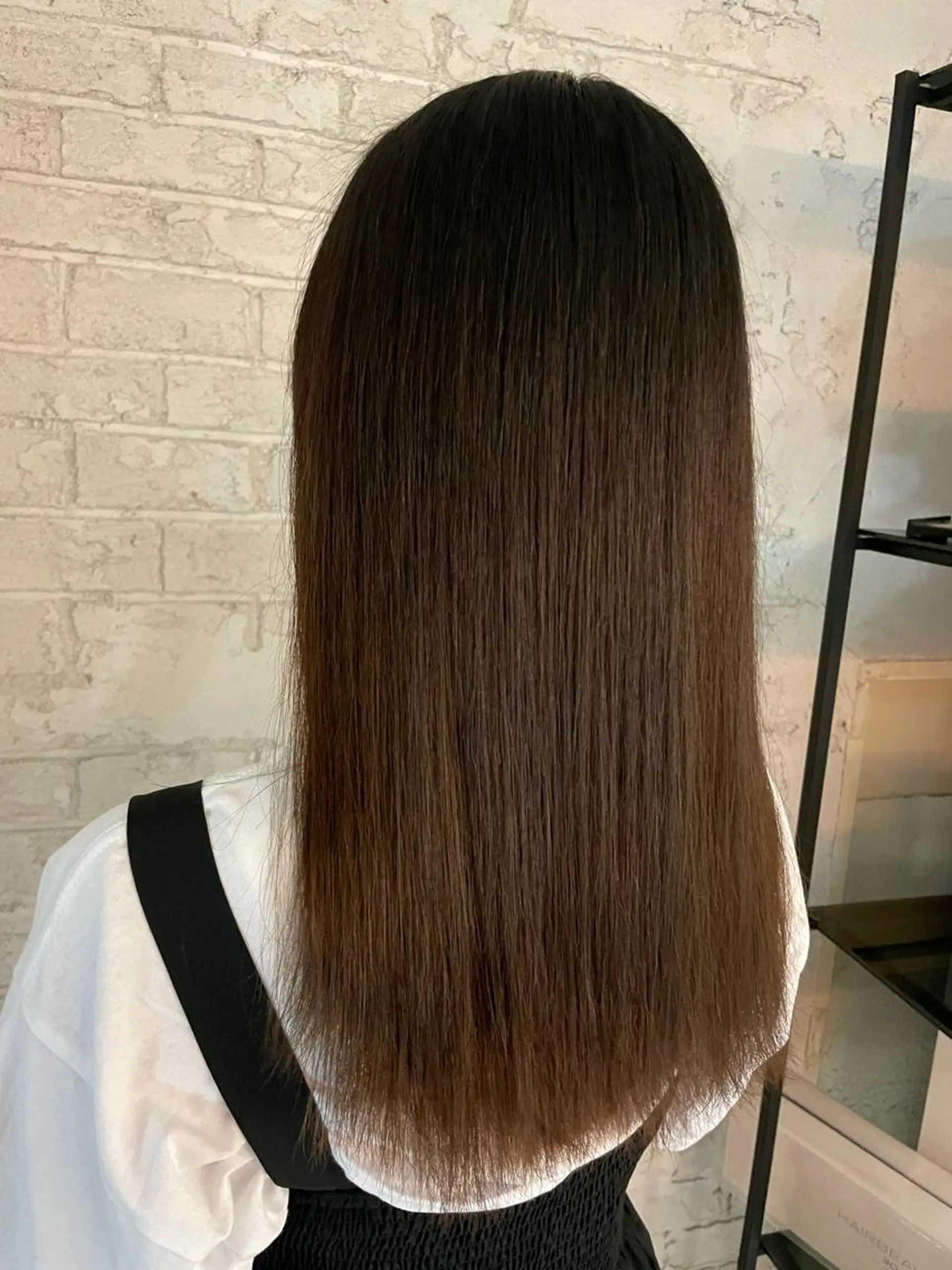 セミロング ブリーチカラーボブ sayo🧸🤎のヘアスタイル