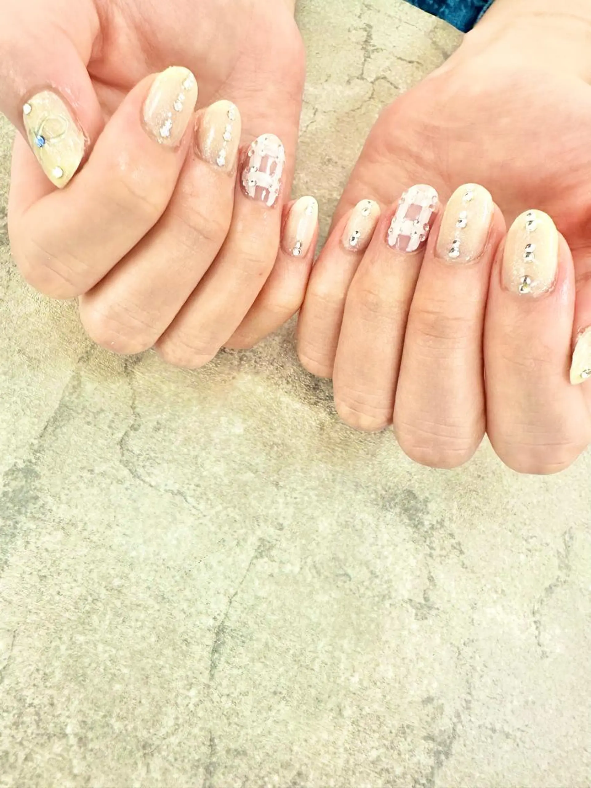 ネイル フットネイル フレンチネイル ジェルネイル グラデーション キラキラネイル ハンドネイル .N YUKIのネイルデザイン