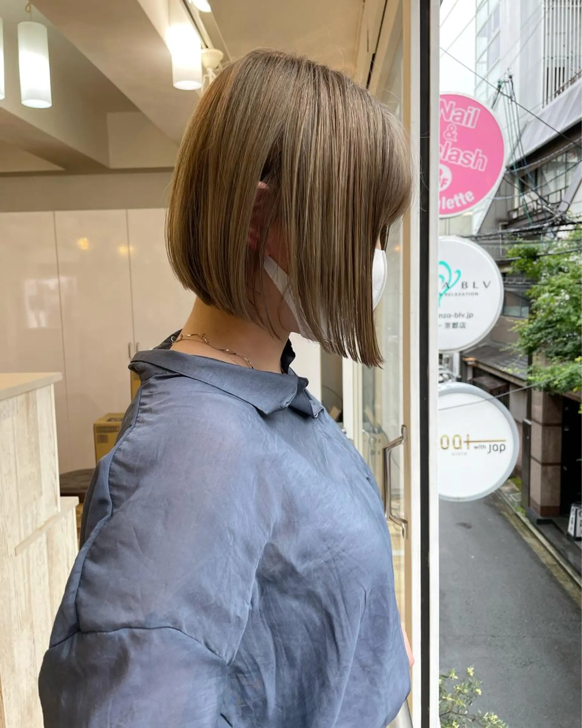 ミディアム カラー Tao所属・藤川 大智のヘアスタイル