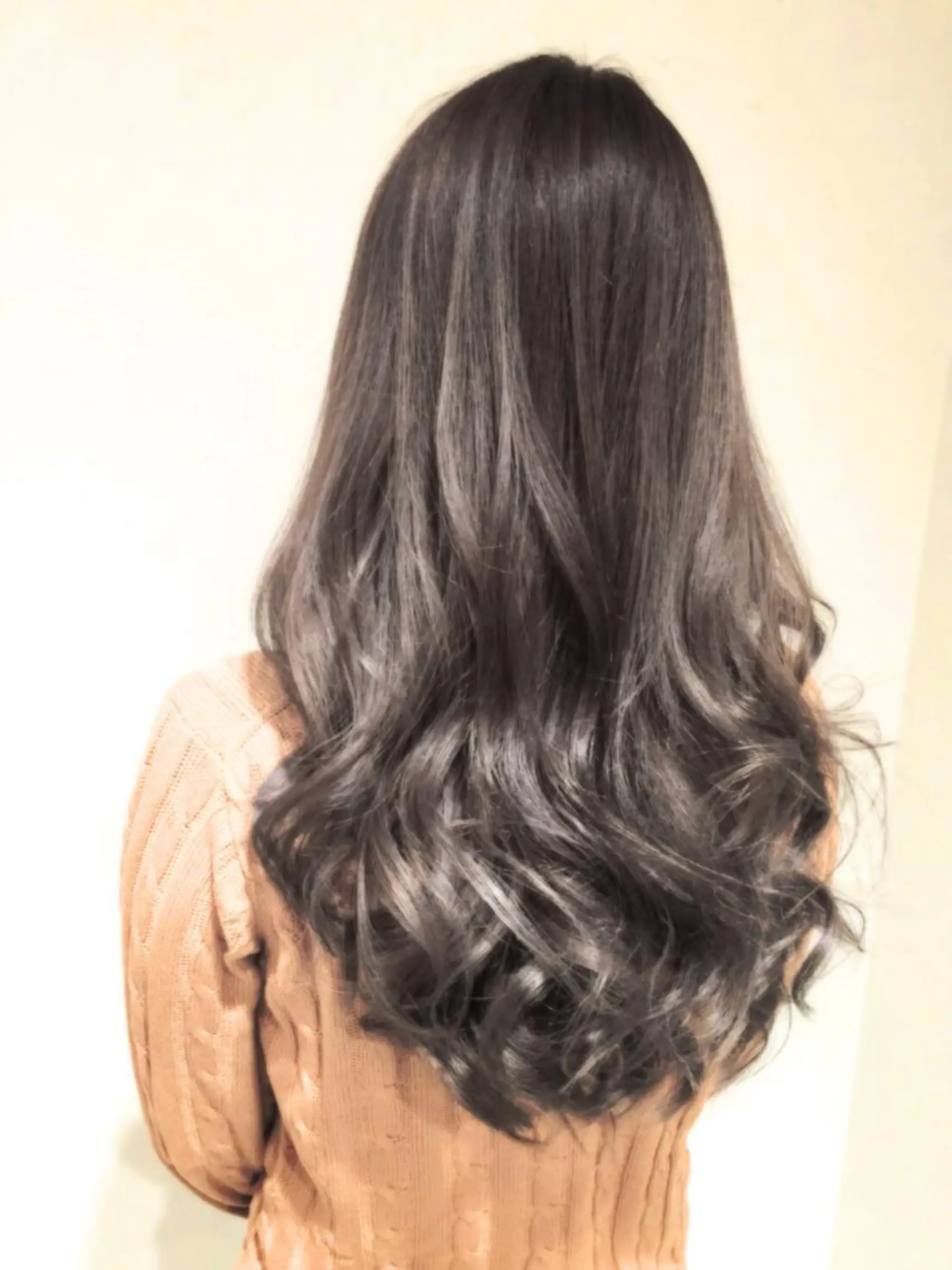 セミロング カラー パーマ ヘアアレンジ グラデーションカラー グレージュ ミルクティーグレージュ ヘアカラー バレイヤージュ🌱 渡邉悟🌱のヘアスタイル