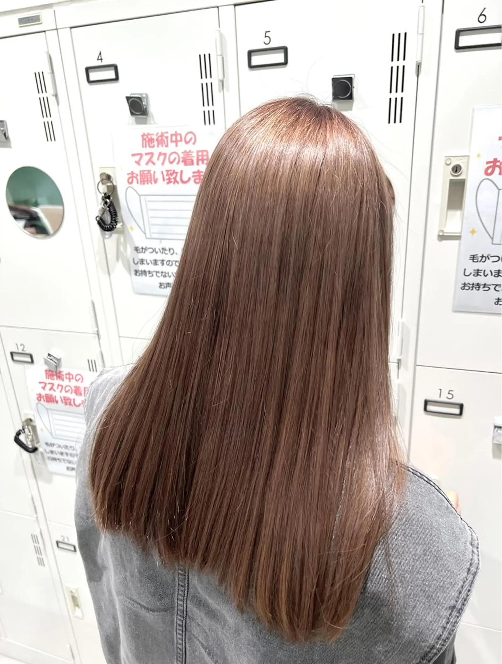 セミロング カラー ヘアカラー 🍀お悩み改善憧れの 美髪　小林風雅のヘアスタイル