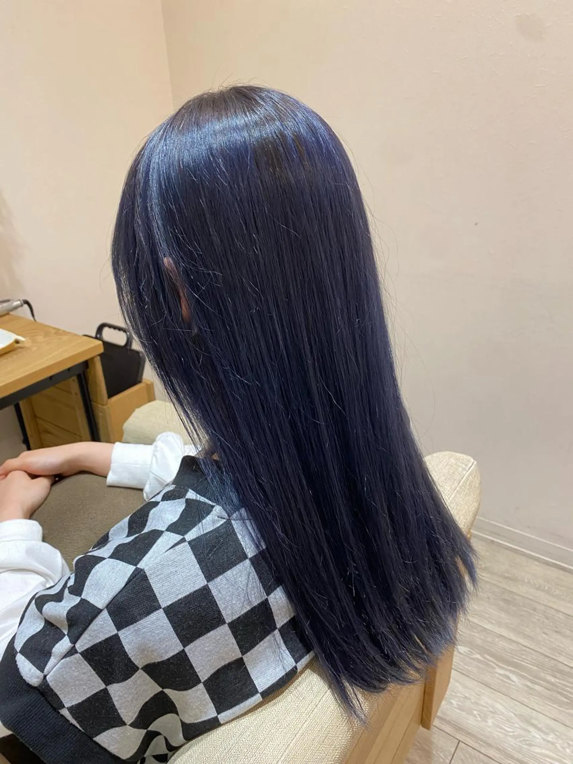 ロング カット ヘアカラー 韓国トレンドヘア しゅーやのヘアスタイル