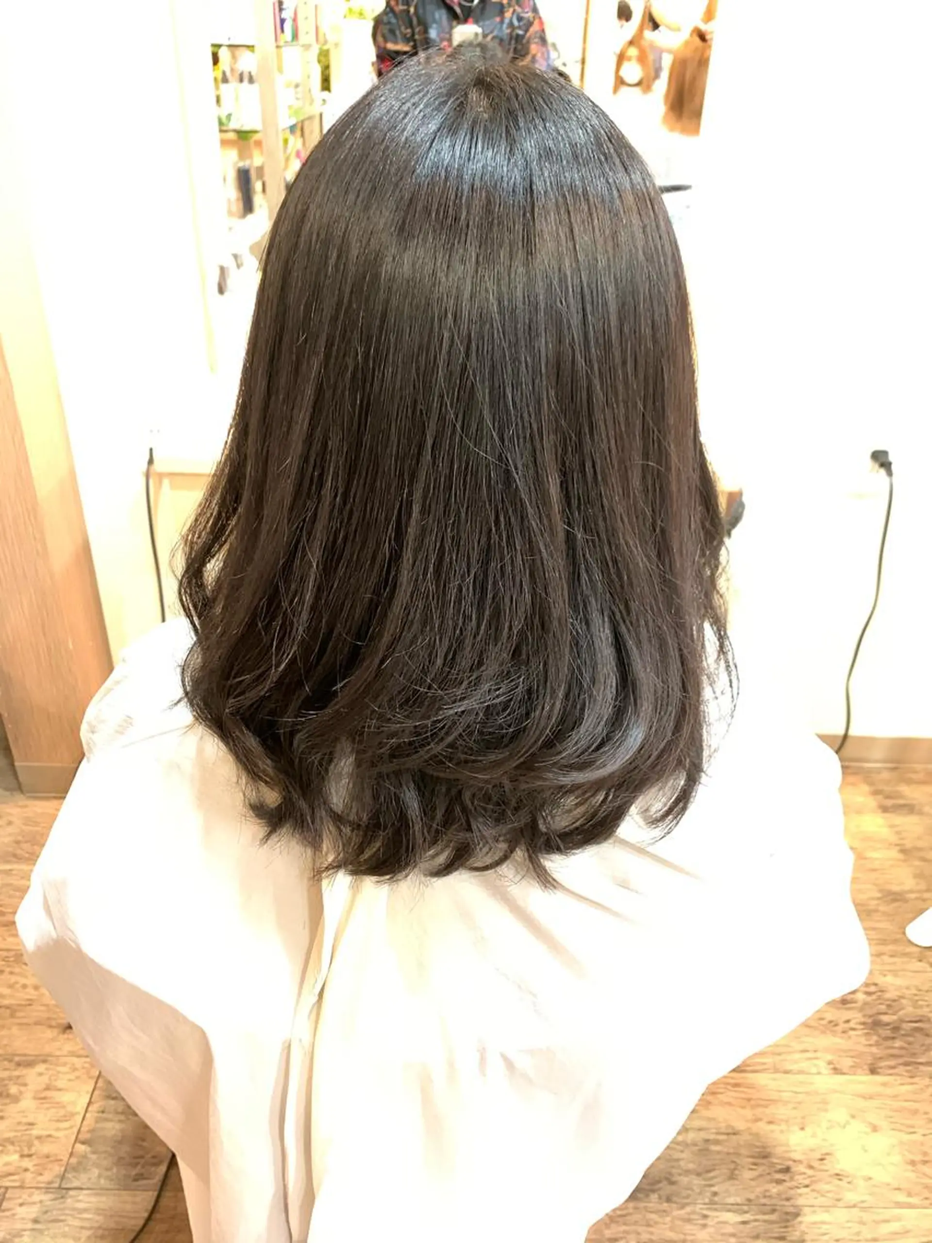 セミロング 韓国ヘア/レイヤー 🇰🇷/艶髪/長橋のヘアスタイル