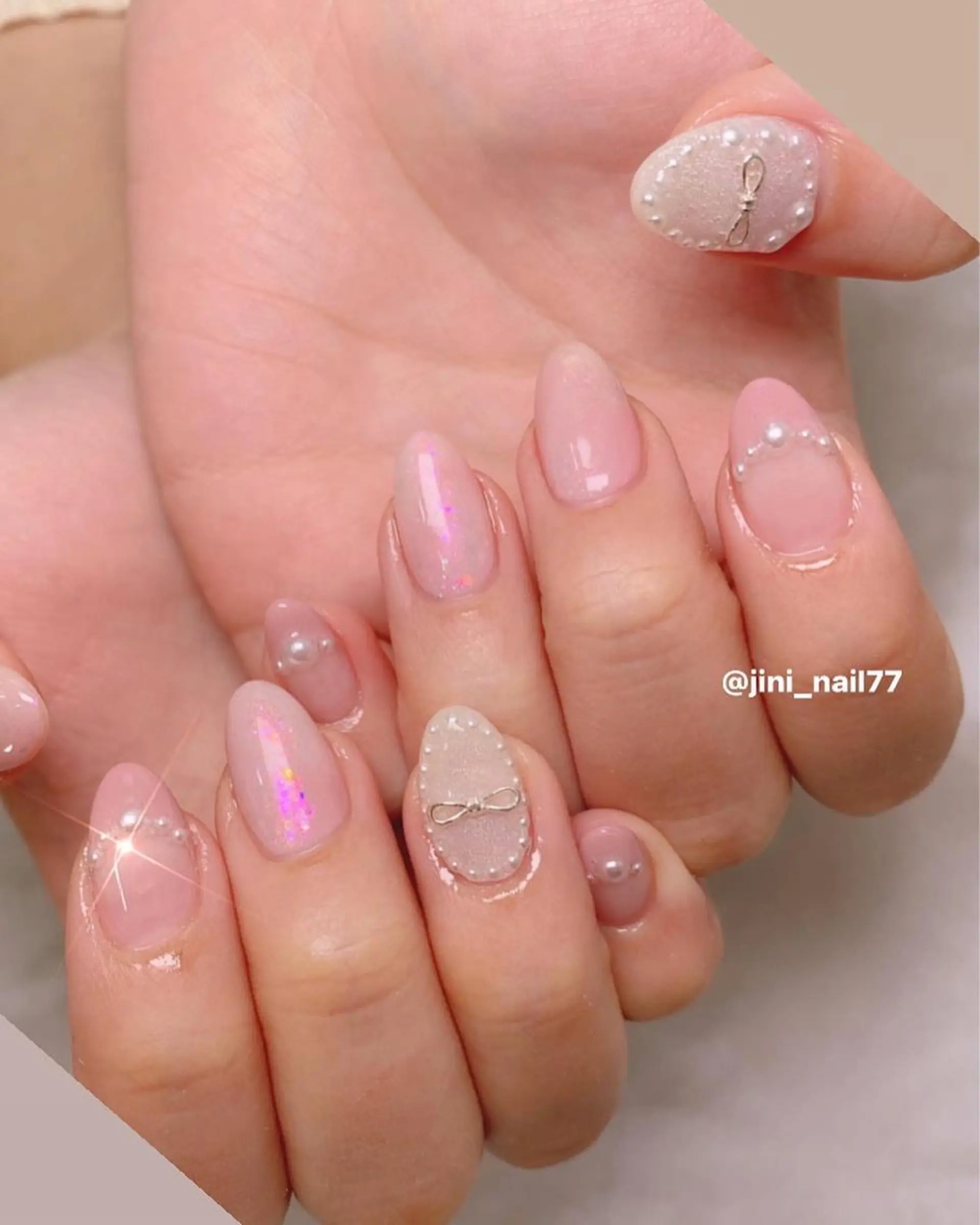 ネイル ハンドネイル JINI NAIL所属・ジニ ネイルのネイルデザイン