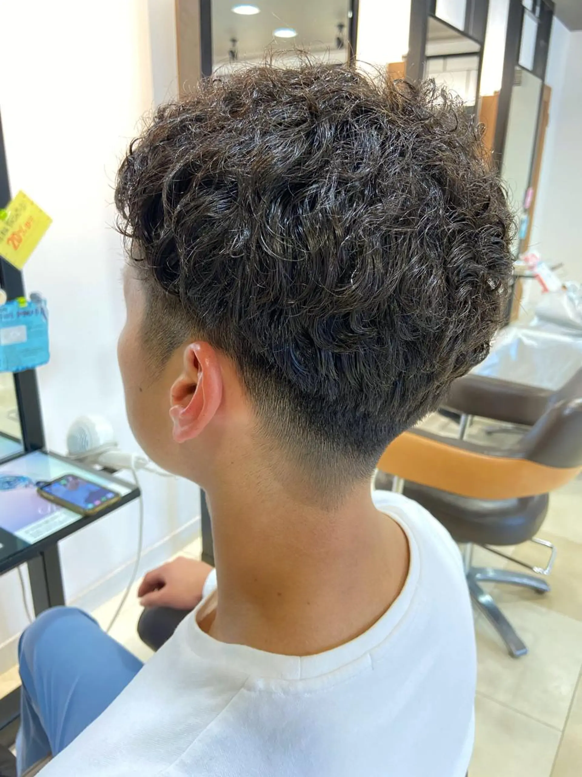 パーマ メンズ メンズパーマ Stella hair mode所属・ステラヘアモード 井澤元樹のヘアスタイル