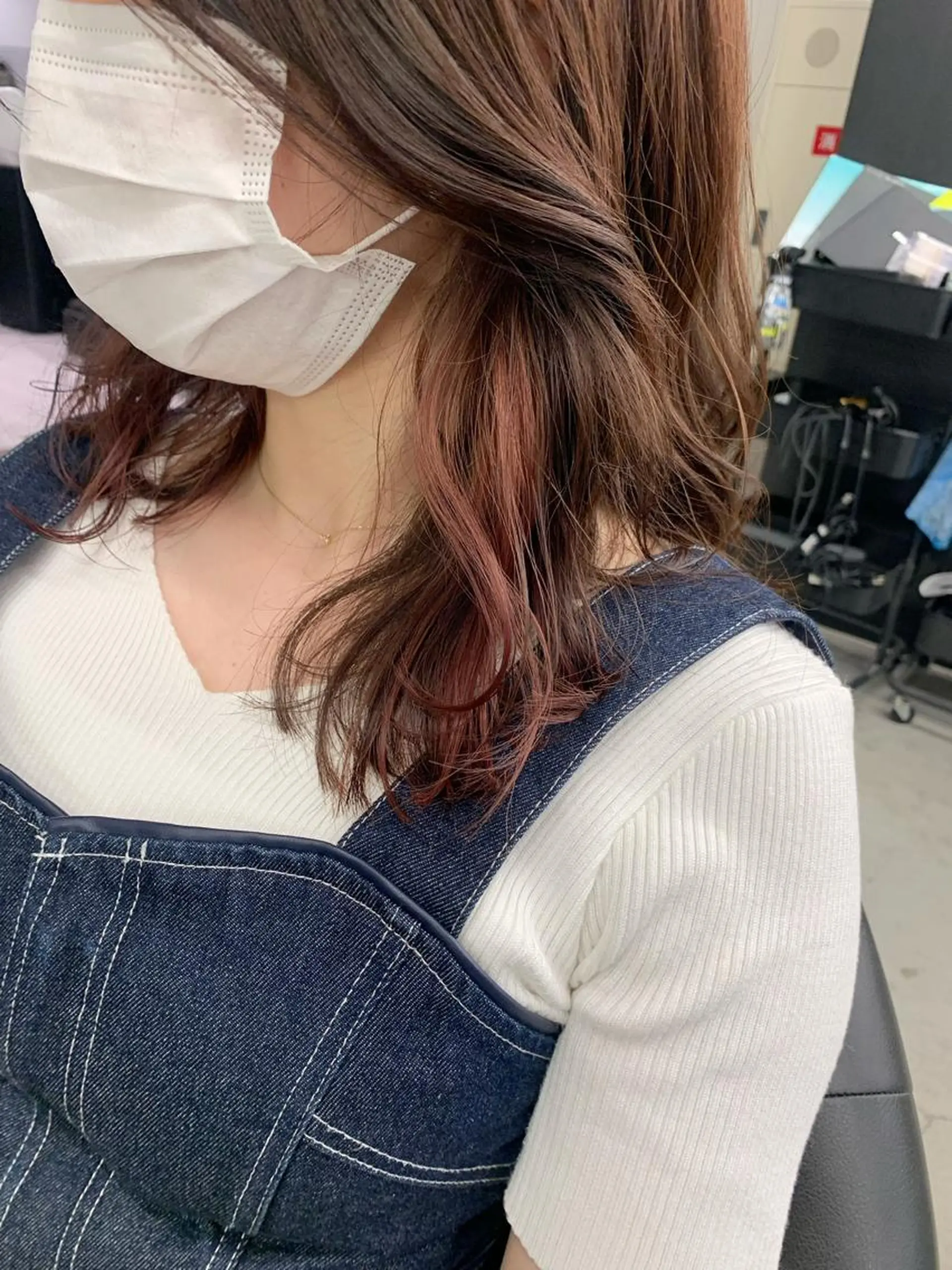 セミロング カラー kimika🥑 メンズ/髪質改善のヘアスタイル