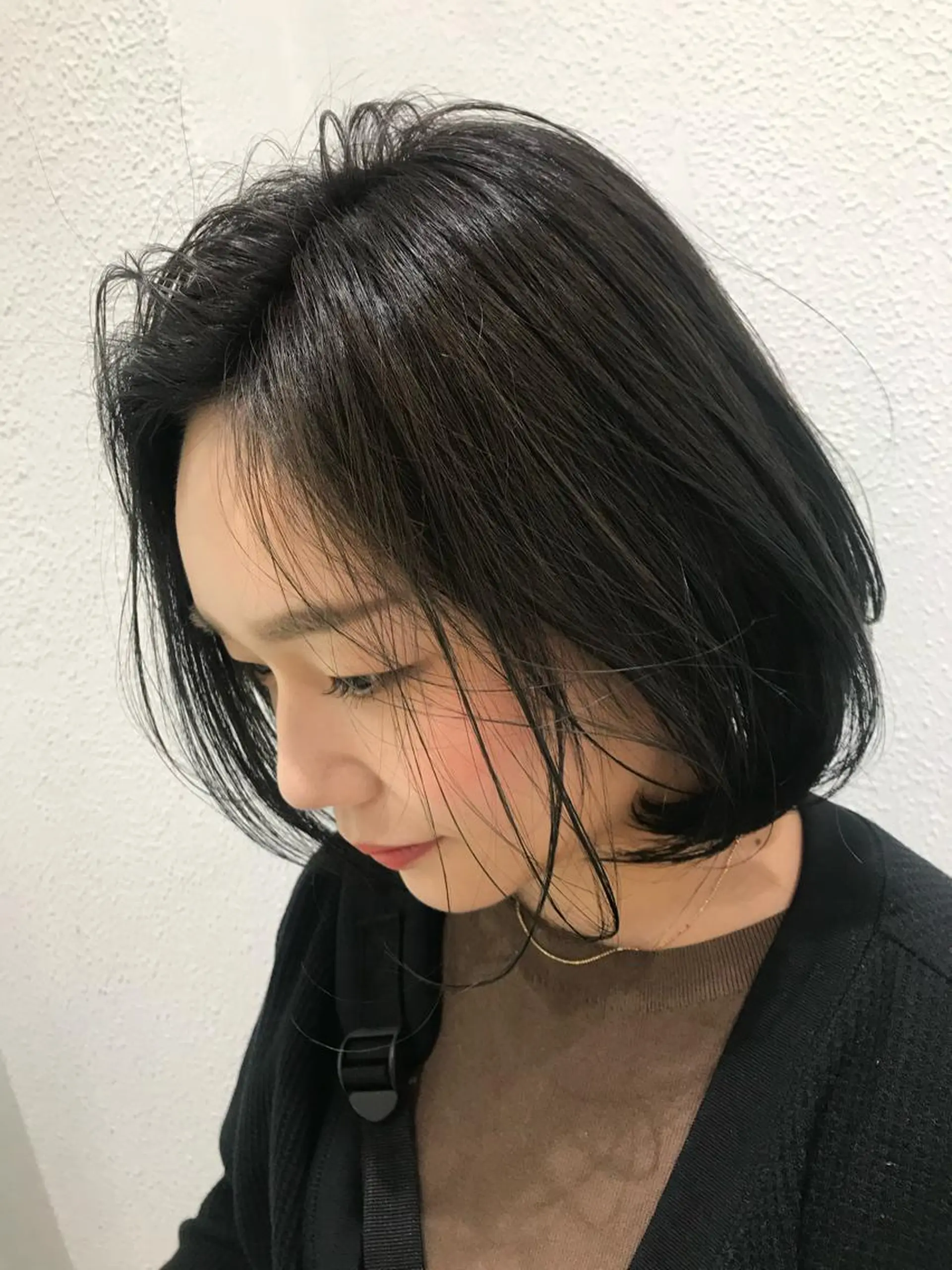 ミディアム ウエモト　タク ショート/レイヤーのヘアスタイル