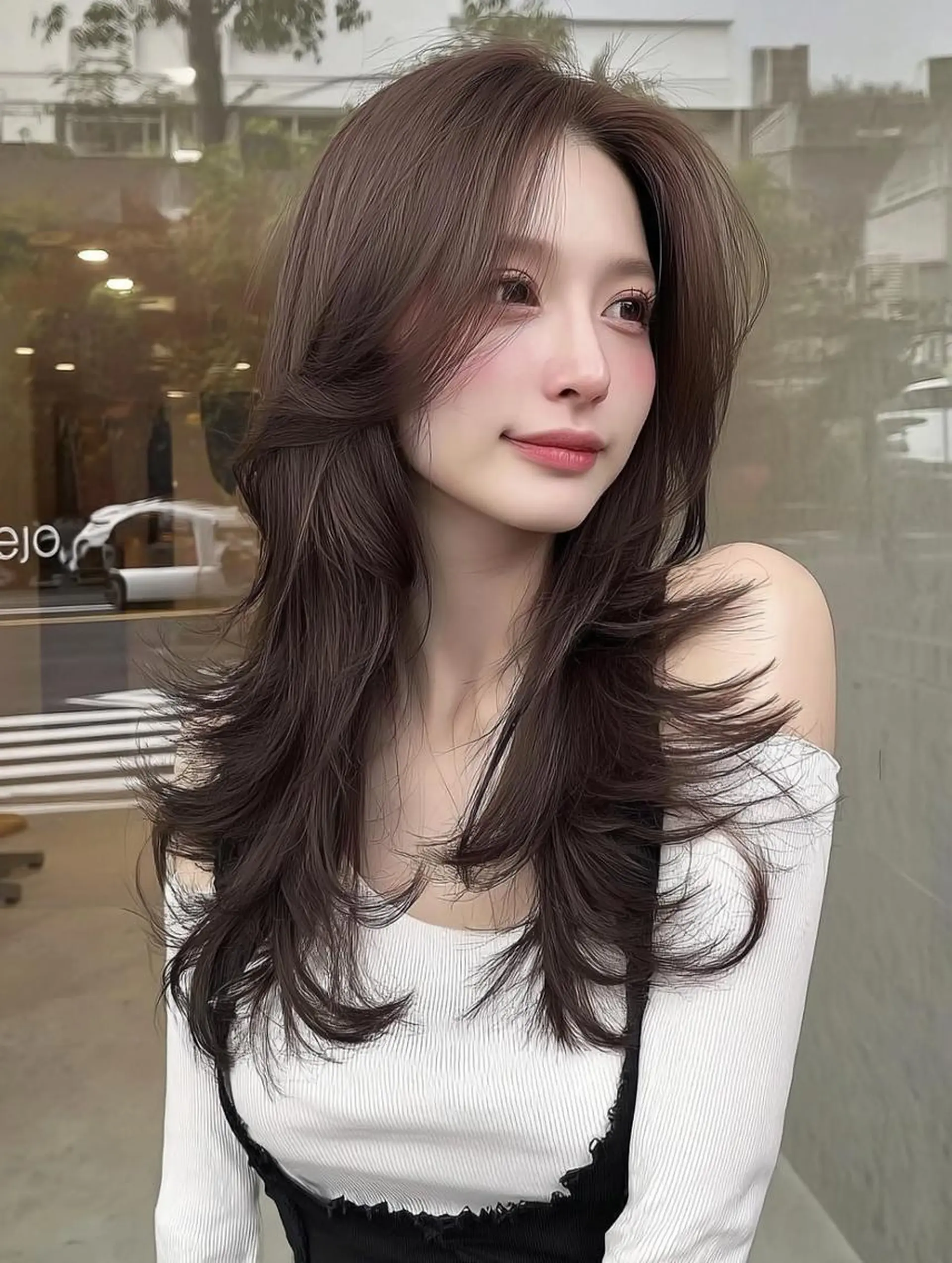 セミロング 髪質改善 🔥似合わせカット 管野一稀/仙台/富沢のヘアスタイル