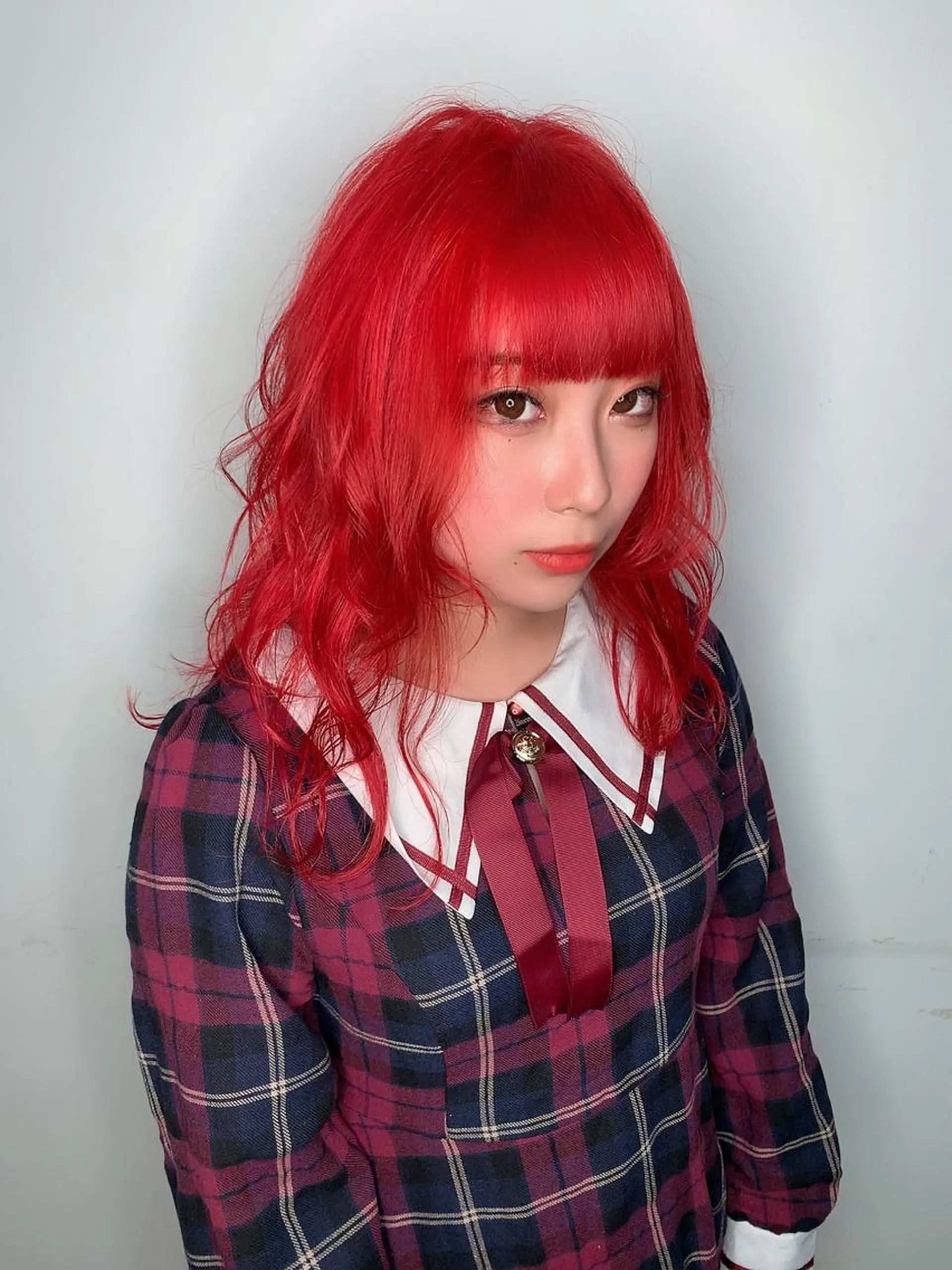 ロング カラー AMI ウルフパーマ/メンズのヘアスタイル