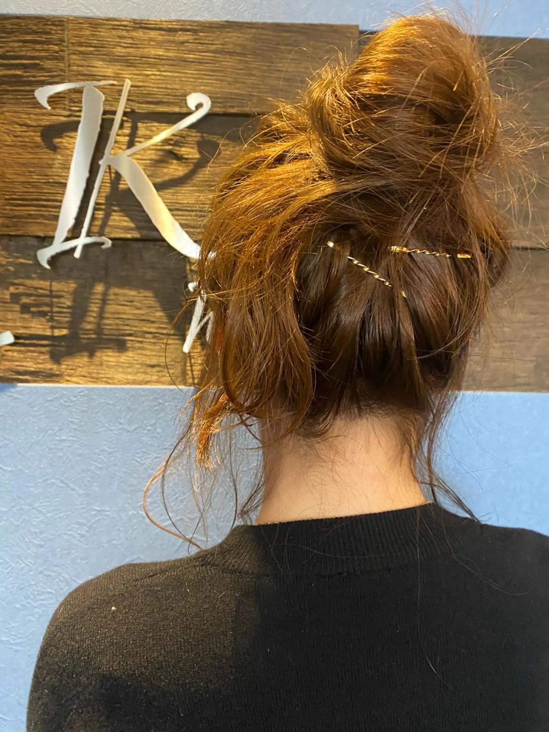 セミロング 大内 郁のヘアスタイル