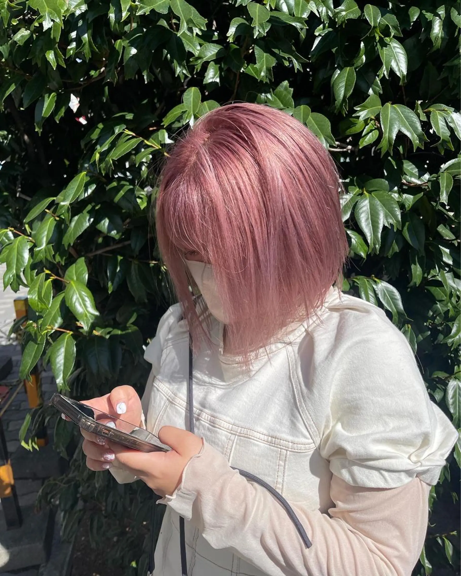 ショート カット ヘアカラー トリートメント ワンホンヘア ケラチン/Kaitoのヘアスタイル