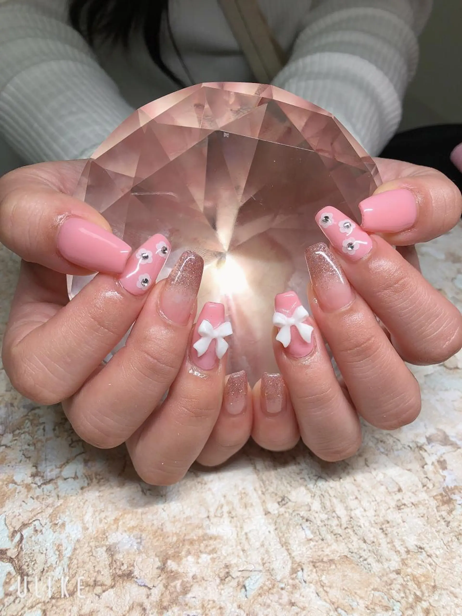 ネイル アートネイル フレンチネイル ジェルネイル グラデーション 韓国ネイル Nail room Bimano所属・Bimano seica♡+°のネイルデザイン