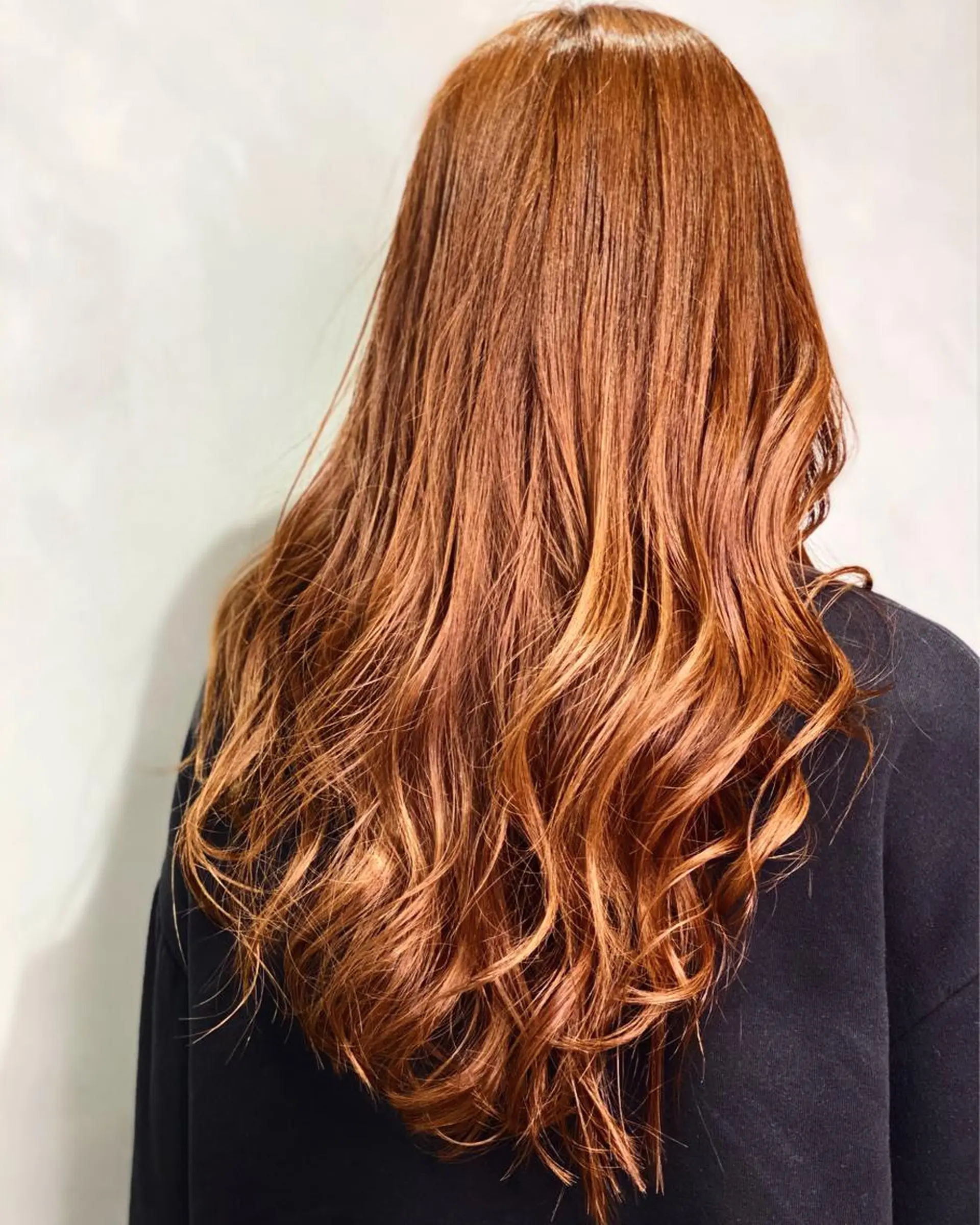 ロング ヘアカラー トリートメント 髪質改善/縮毛矯正 レイヤー/松川匠のヘアスタイル