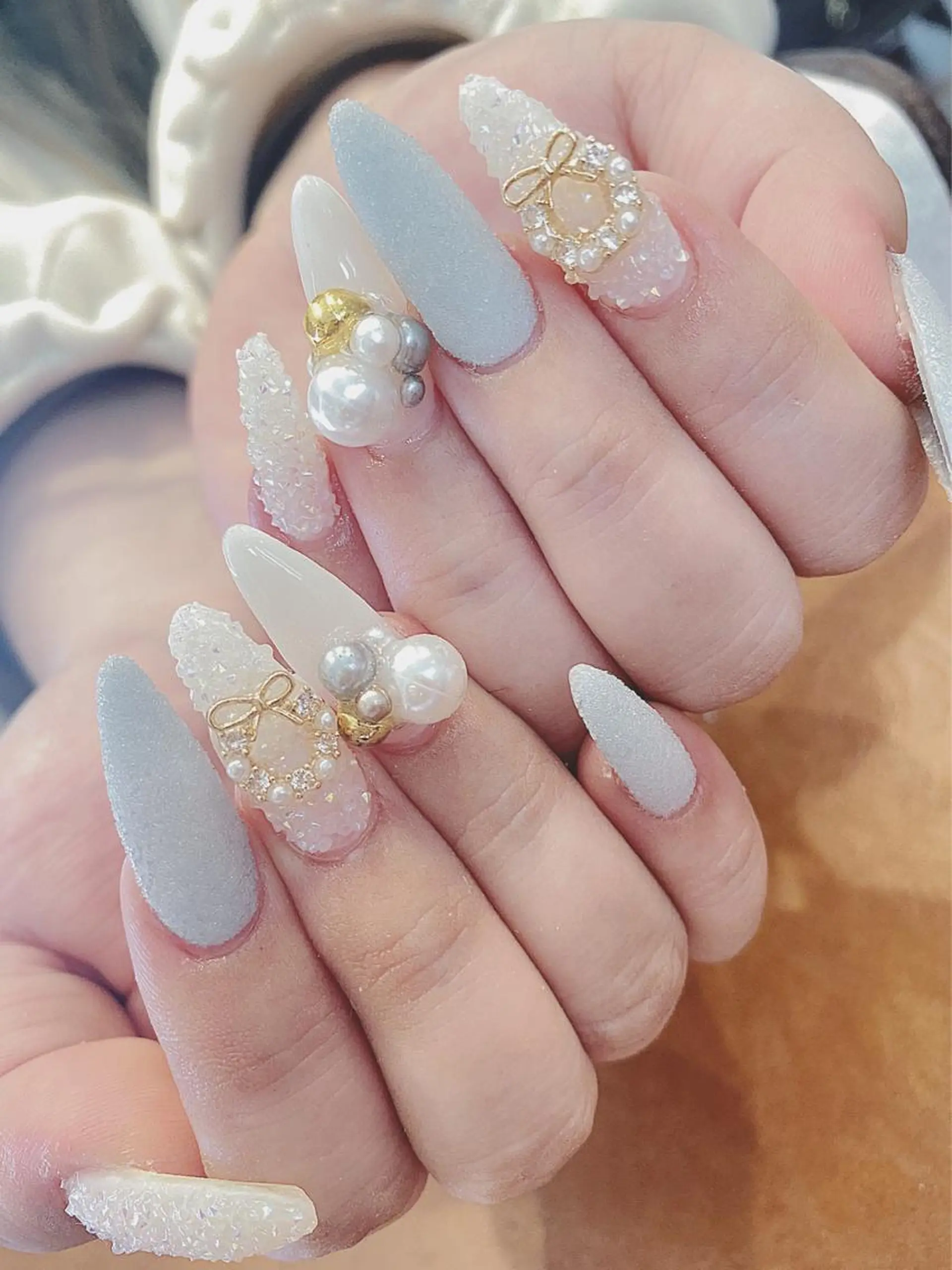 ネイル 冬ネイル クリスマス nail.N所属・斉藤 尚子のネイルデザイン