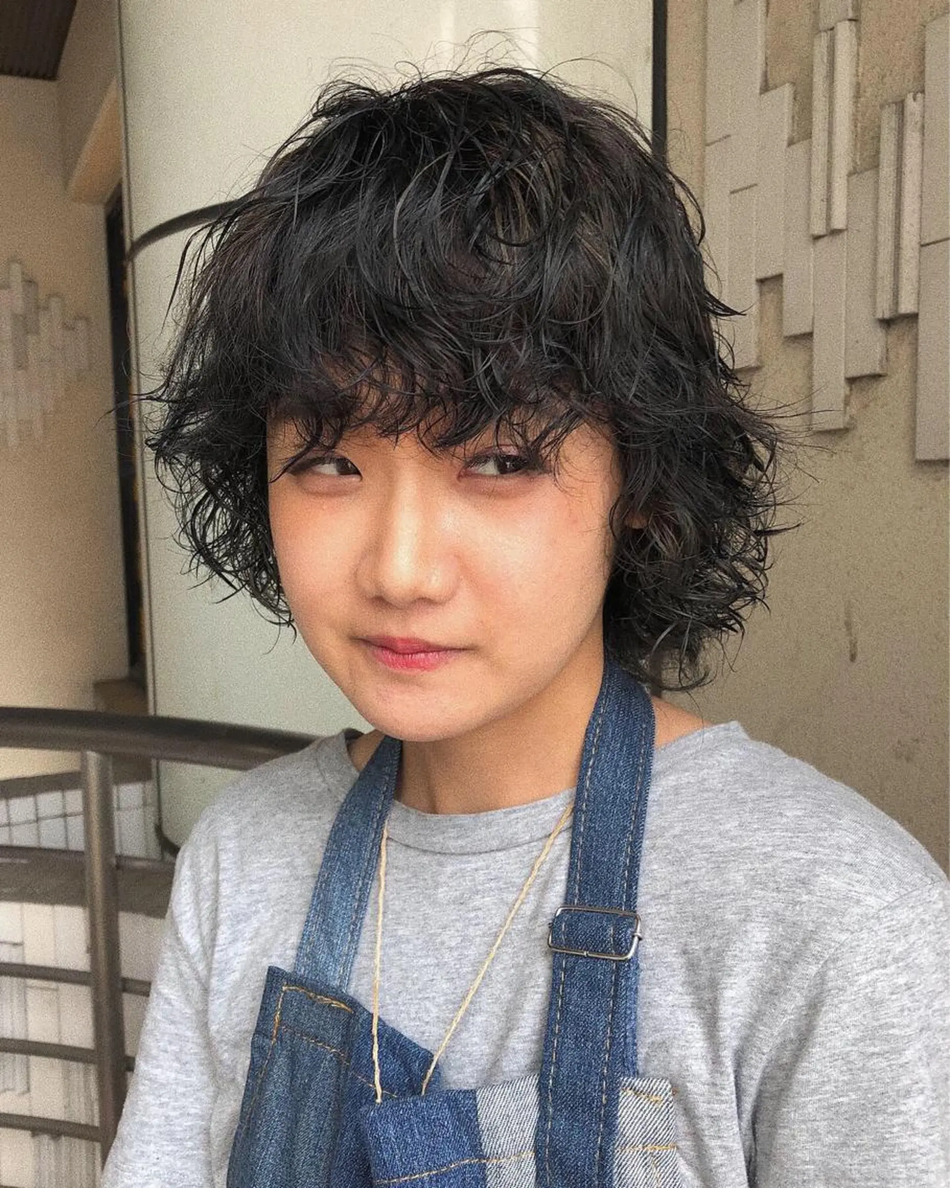 ショート カラー パーマ spooopy所属・🕊大垣 めぐみ🕊のヘアスタイル