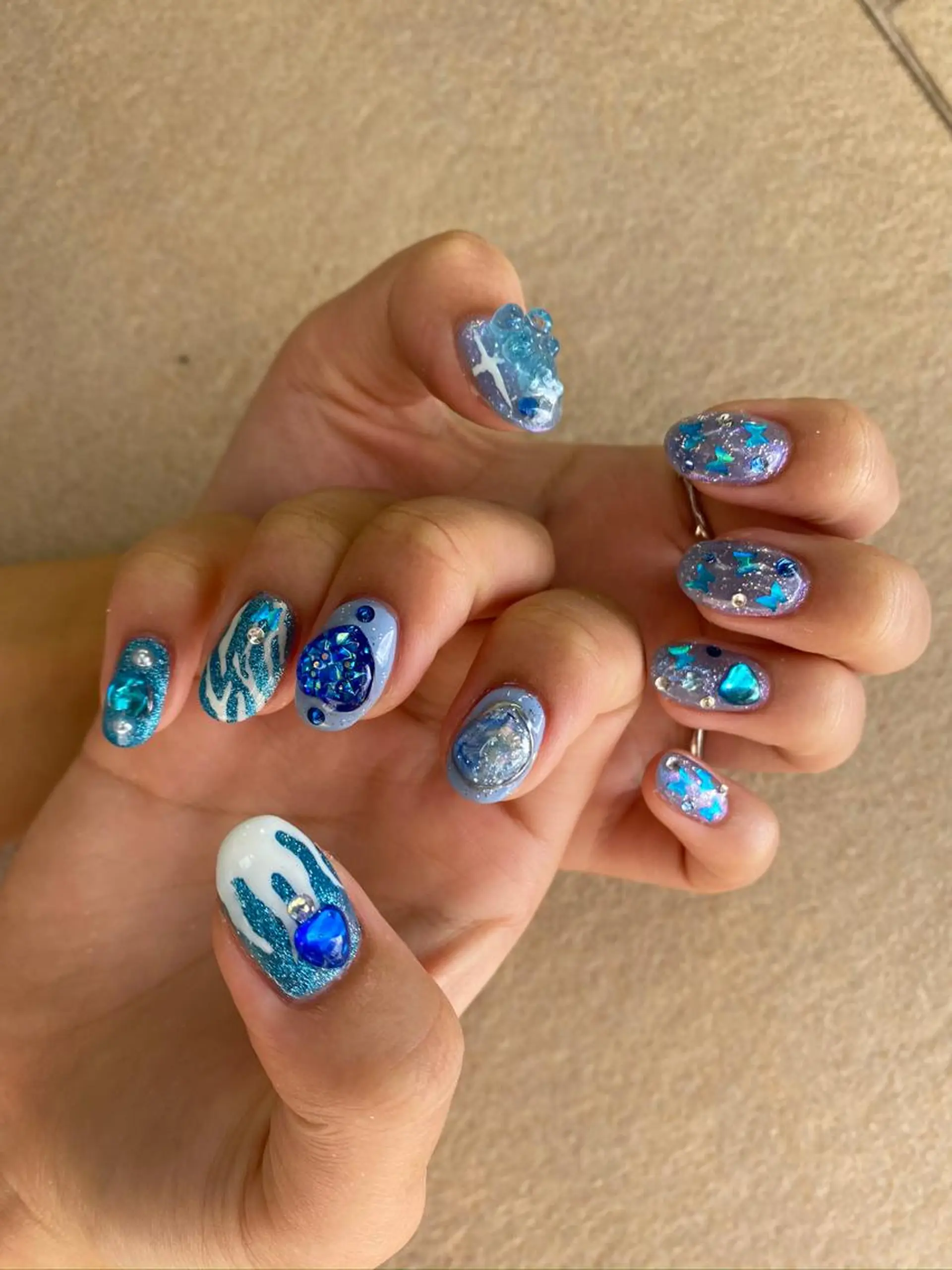 ショート カラー ヘアアレンジ ネイル マツエク・マツパ 💓💓彩 音💓💓のマツエク・マツパデザイン