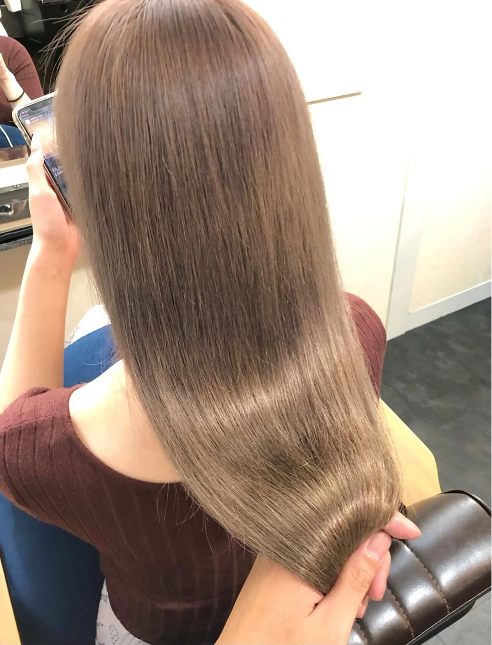 ロング カラー ブリーチ ハイトーンカラー ヘアカラー トリートメント wavi hair所属・後藤 ユウキ/髪質改善🫧のヘアスタイル